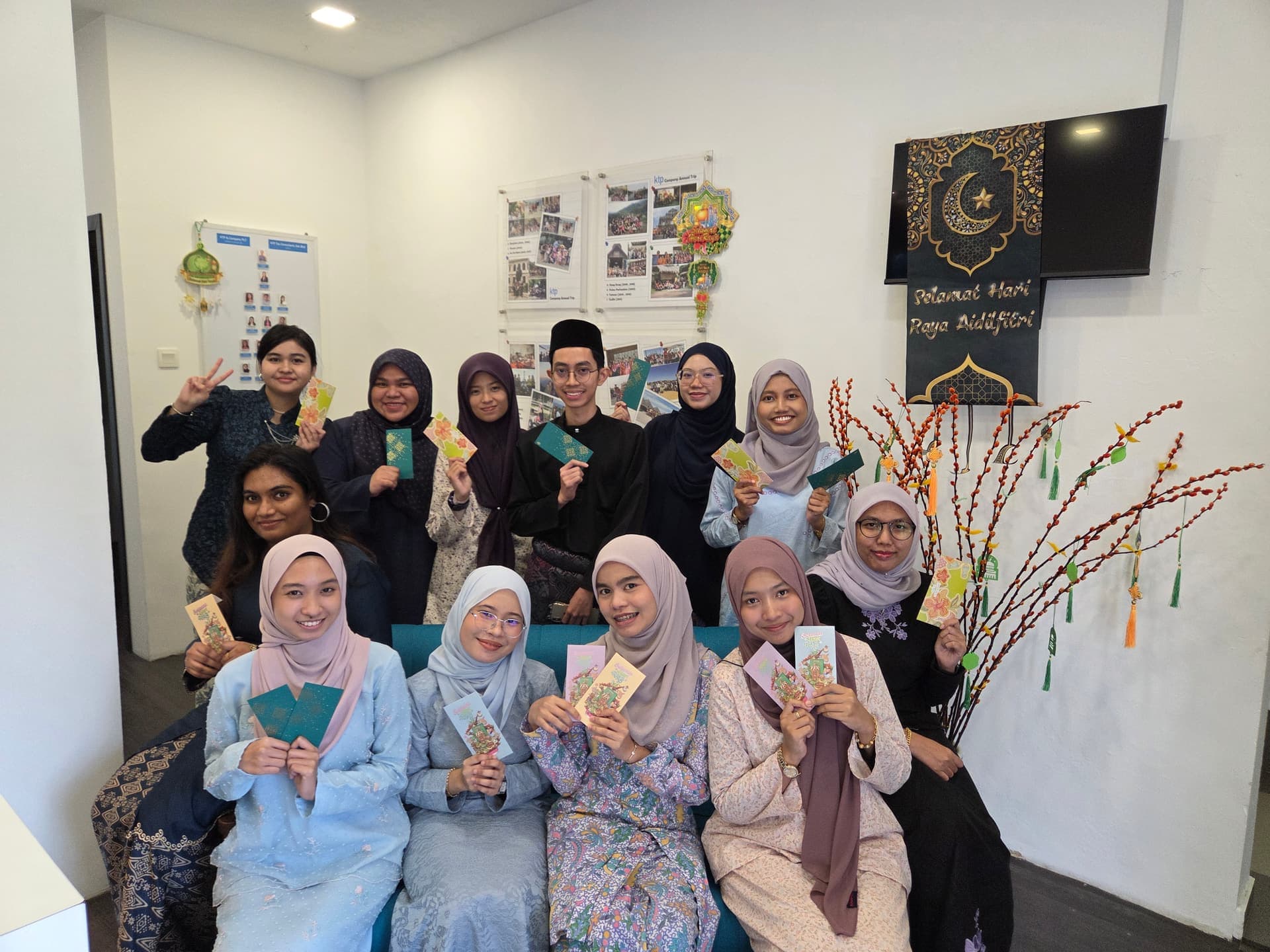 Hari Raya celebration at the office