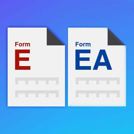 Illustration for Form E & EA Latest Development Part 1 of 4