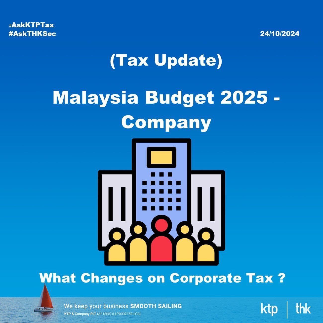 (Tax Update) Malaysia Budget 2025 - Companies (What SMEs Need to Know)