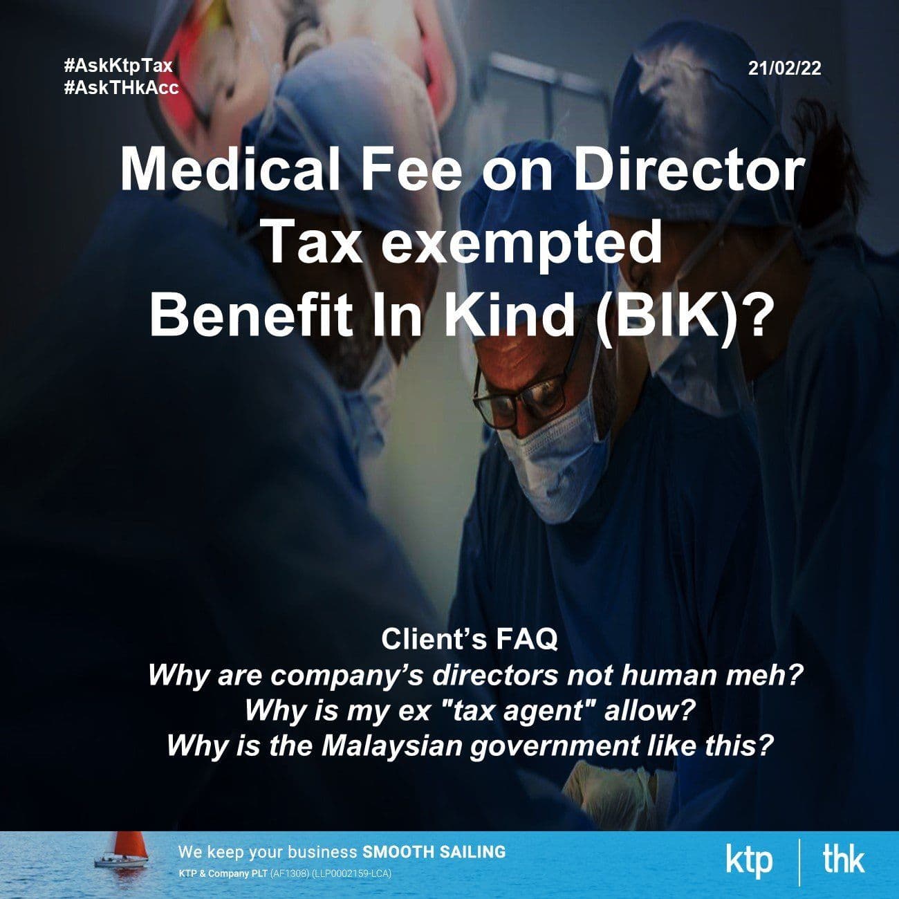 Medical Fee on Director - Tax exempted Benefit In Kind ?
