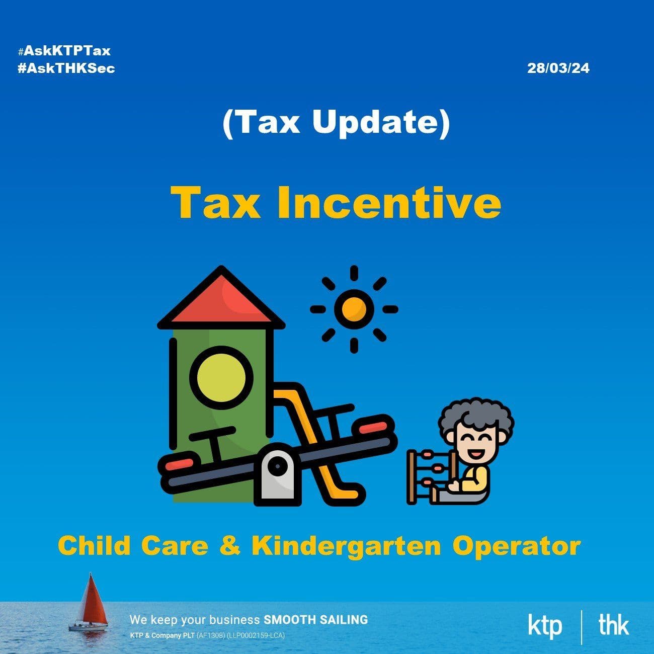 (Tax Update) Investing in Kids' Future: Tax Incentives on Child Care and Kindergartens