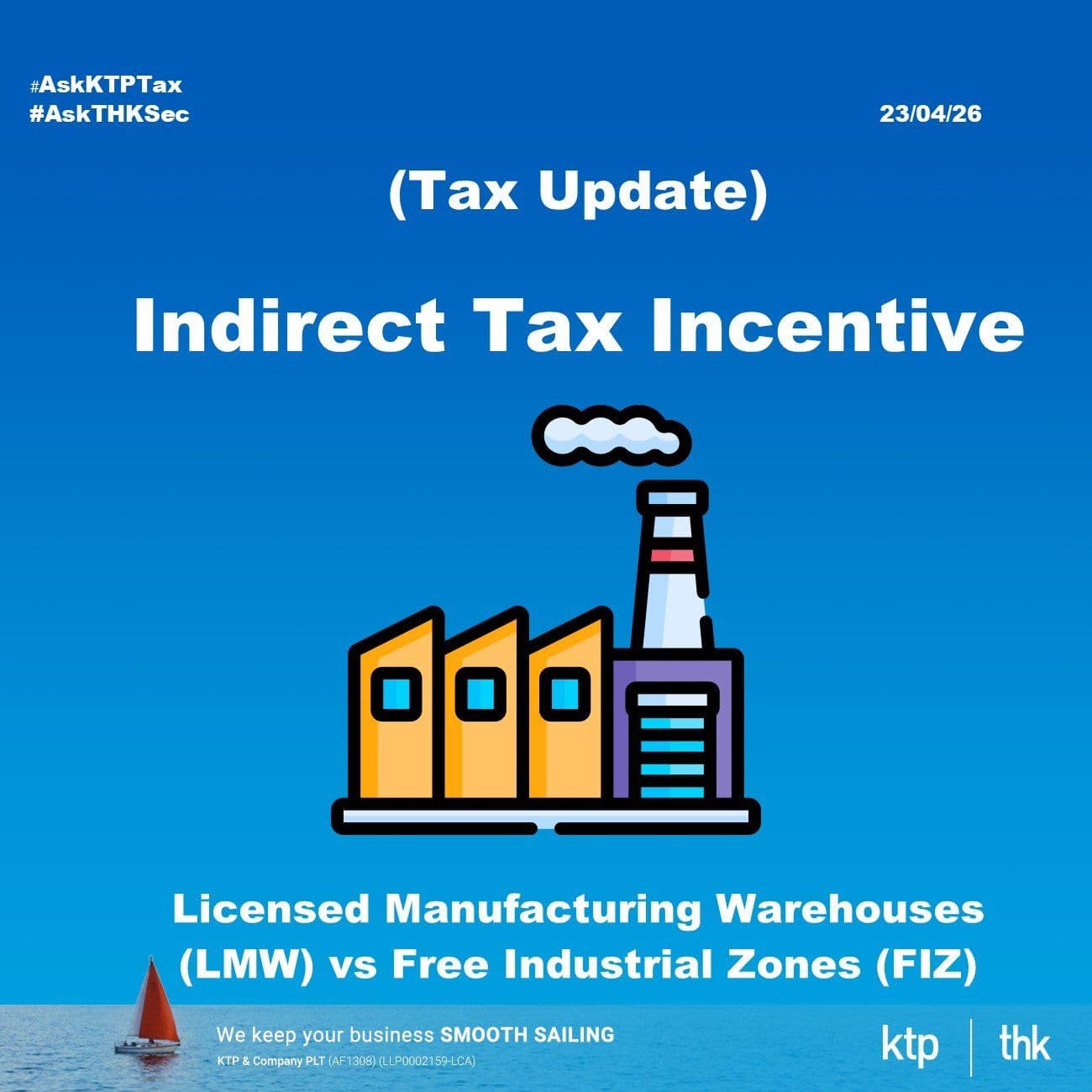 ๐ ๐ฎ๐น๐ฎ๐๐๐ถ๐ฎ ๐ถ๐ป๐๐ฒ๐๐ ่ฎพๅ ๅ
set up ๅฏน็ indirect tax incentive ๆๅ
ณ้ฎ : FIZ๏ผLMW๏ผ