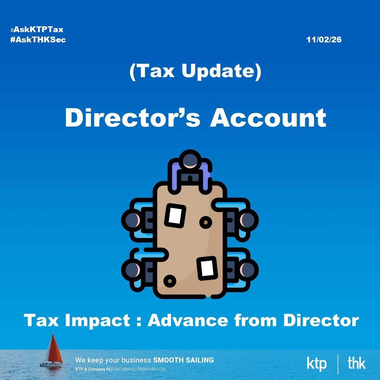 (TAX UPDATE) “Company Is Mine” Until IRB Reviews the Director Account