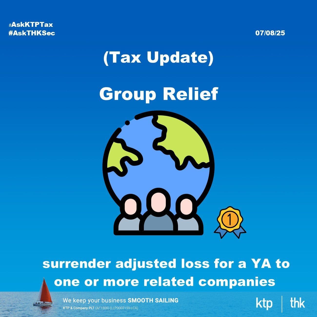 Illustration for (TAX UPDATE) Group Relief 2025: How SME Bosses Can Save Tax by Sharing Losses in the Group