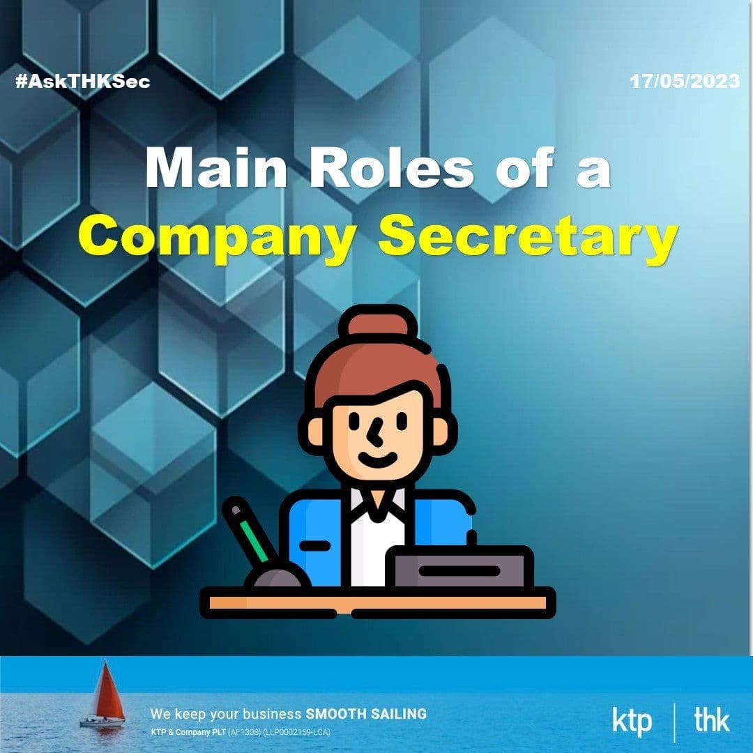 Main Role of Company Secretary