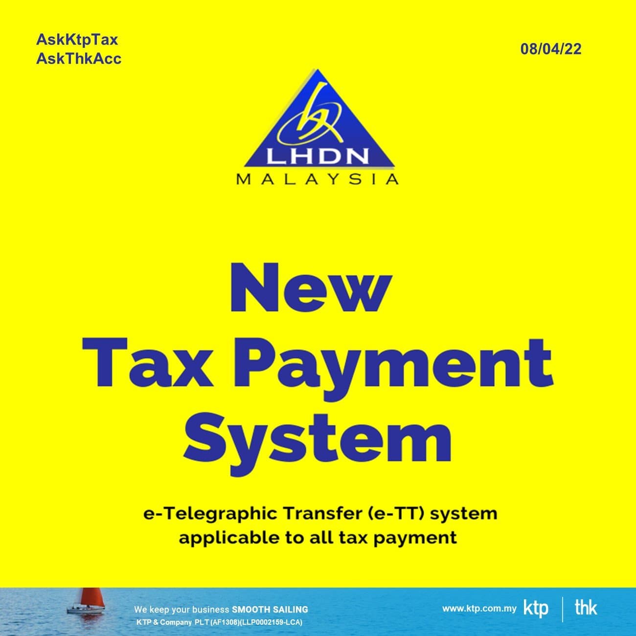Illustration for New e-Telegraphic Transfer (e-TT) System for Tax Payments