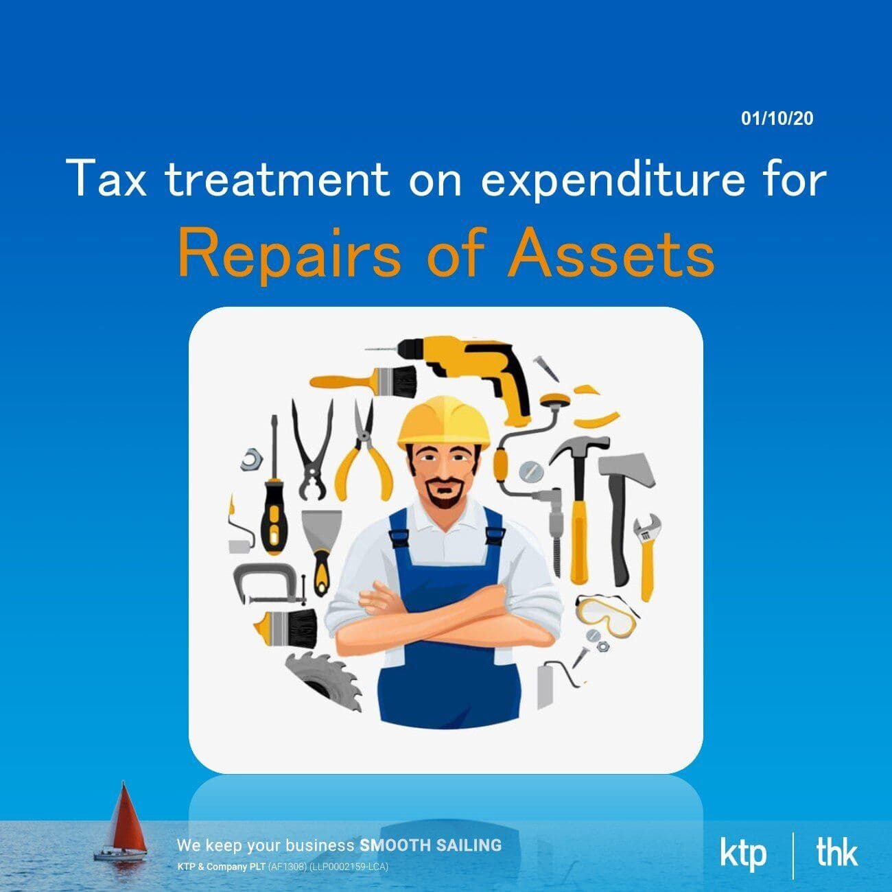 Illustration for Why my tax agent add back my repair cost which is for business leh... π€¬
