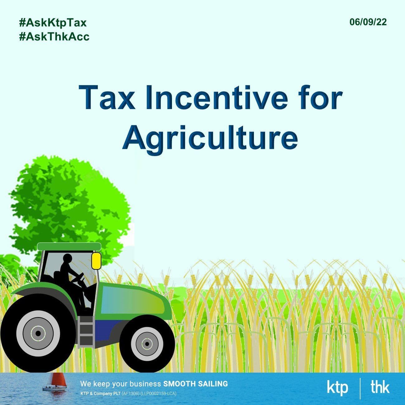 Tax Incentives in Agriculture Industry