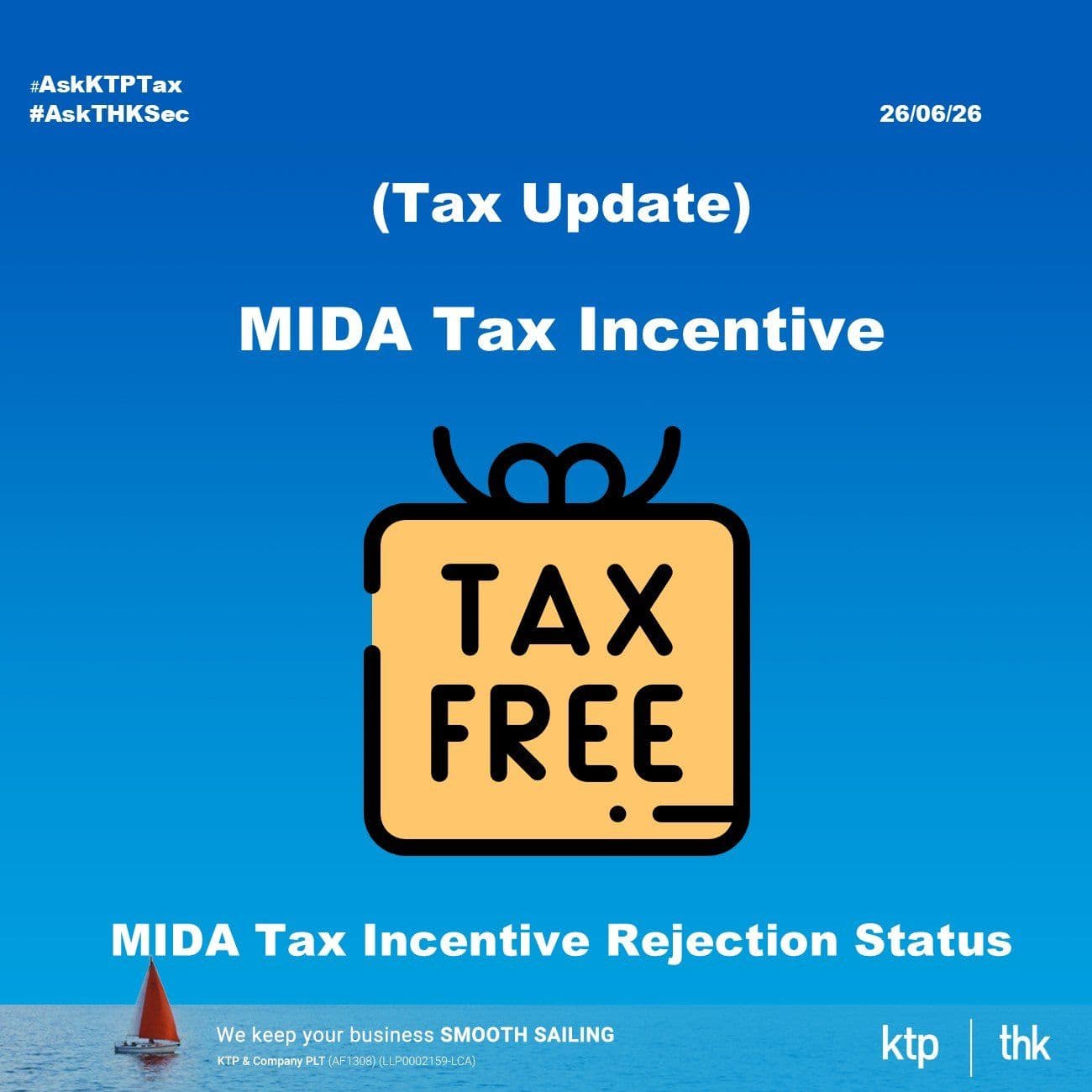 (TAX UPDATE) Why Your MIDA Tax Incentive Application May Get Rejected