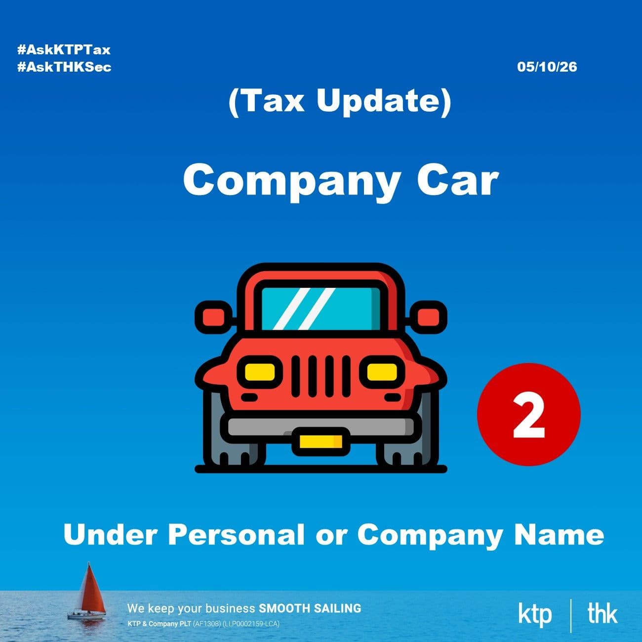 Illustration for Alphard 登记在你名下, 你的 Sdn Bhd 还能 claim 吗? Part 2
