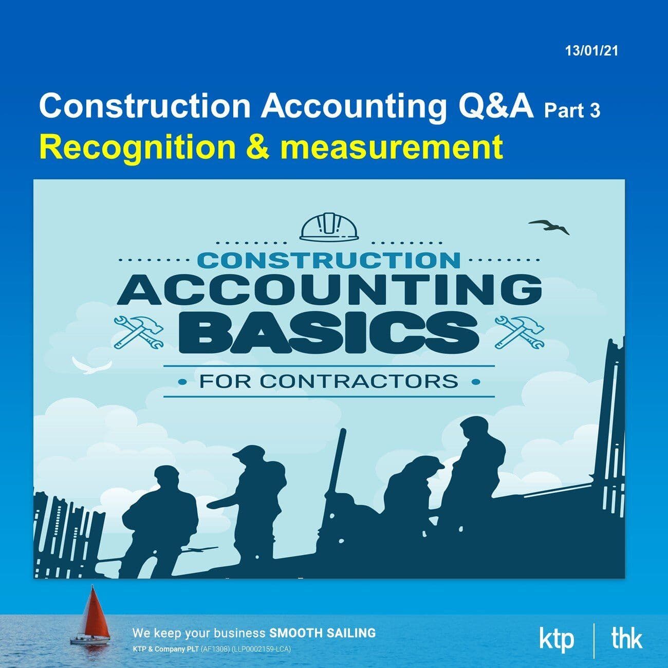 Construction Accounting Q&A Part 3 - Recognition and measurement.