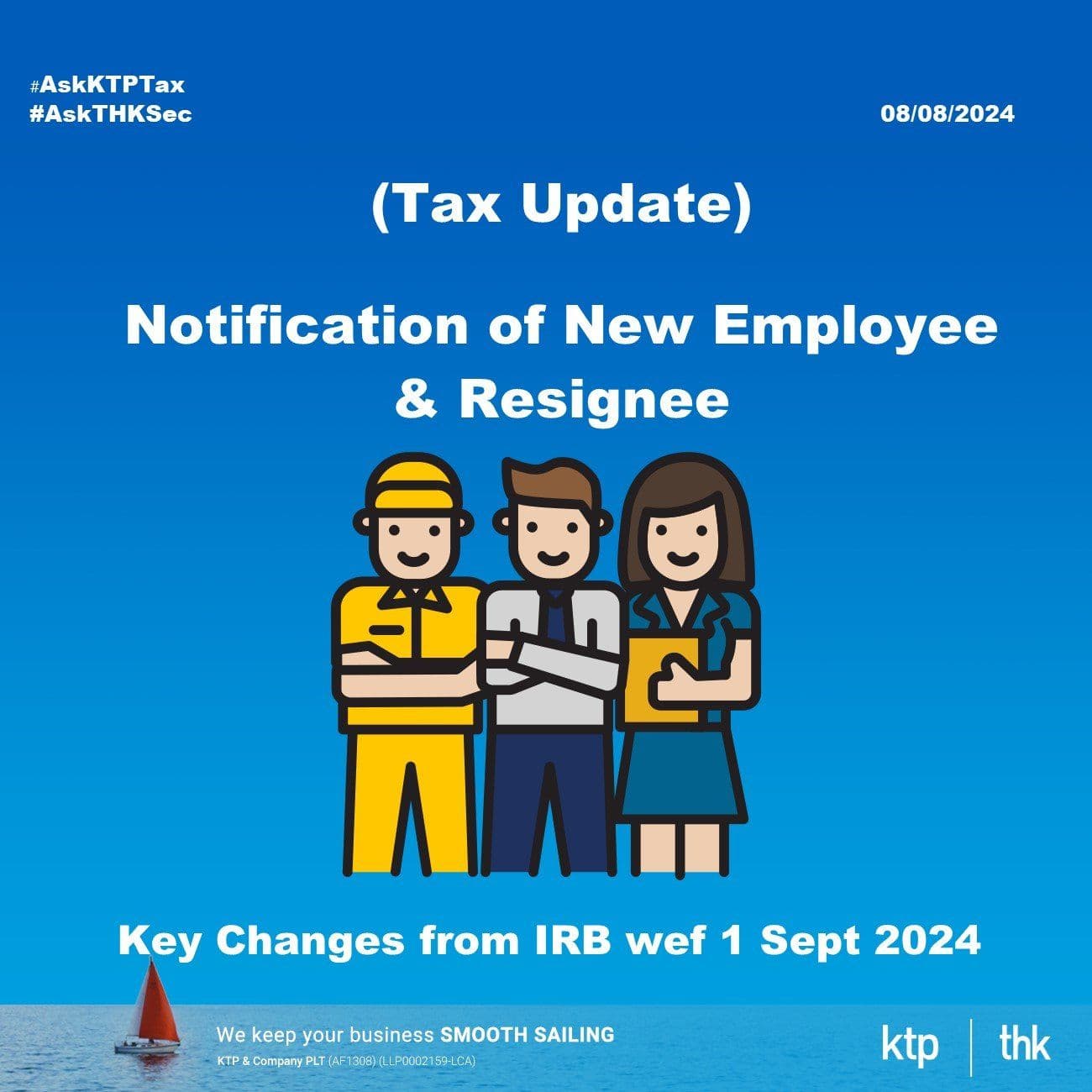 Illustration for (Tax Update) Key Changes for Employers - New Employee and Resignee