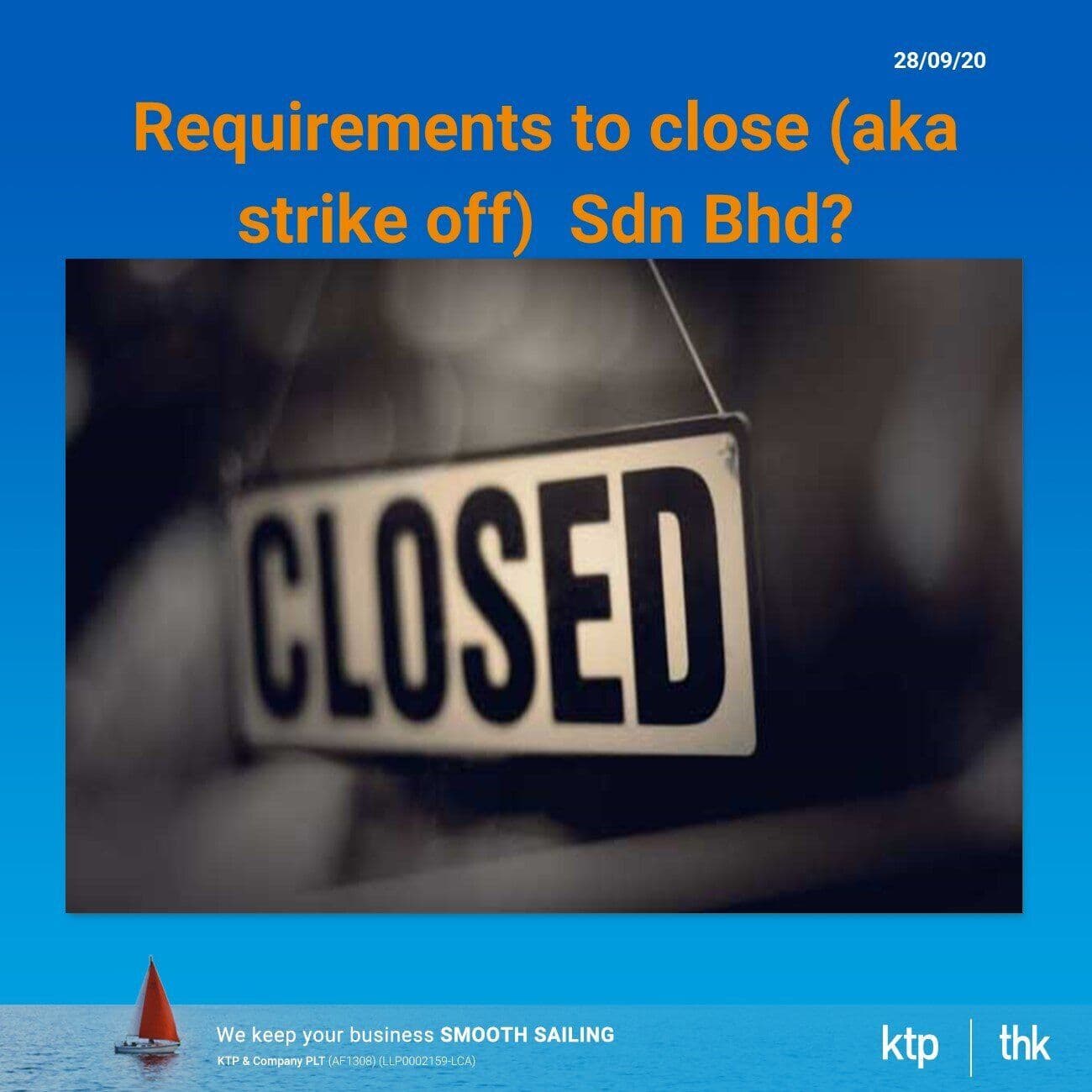Illustration for Requirement to close (aka strike off) Sdn Bhd?