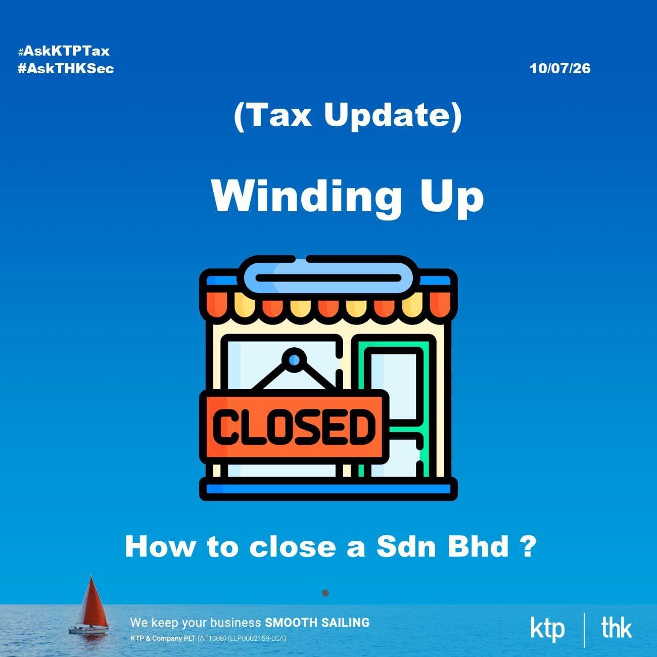 (TAX UPDATE) Voluntary Winding Up or Wait for the Court to Force It. What Directors Should Actually Decide?