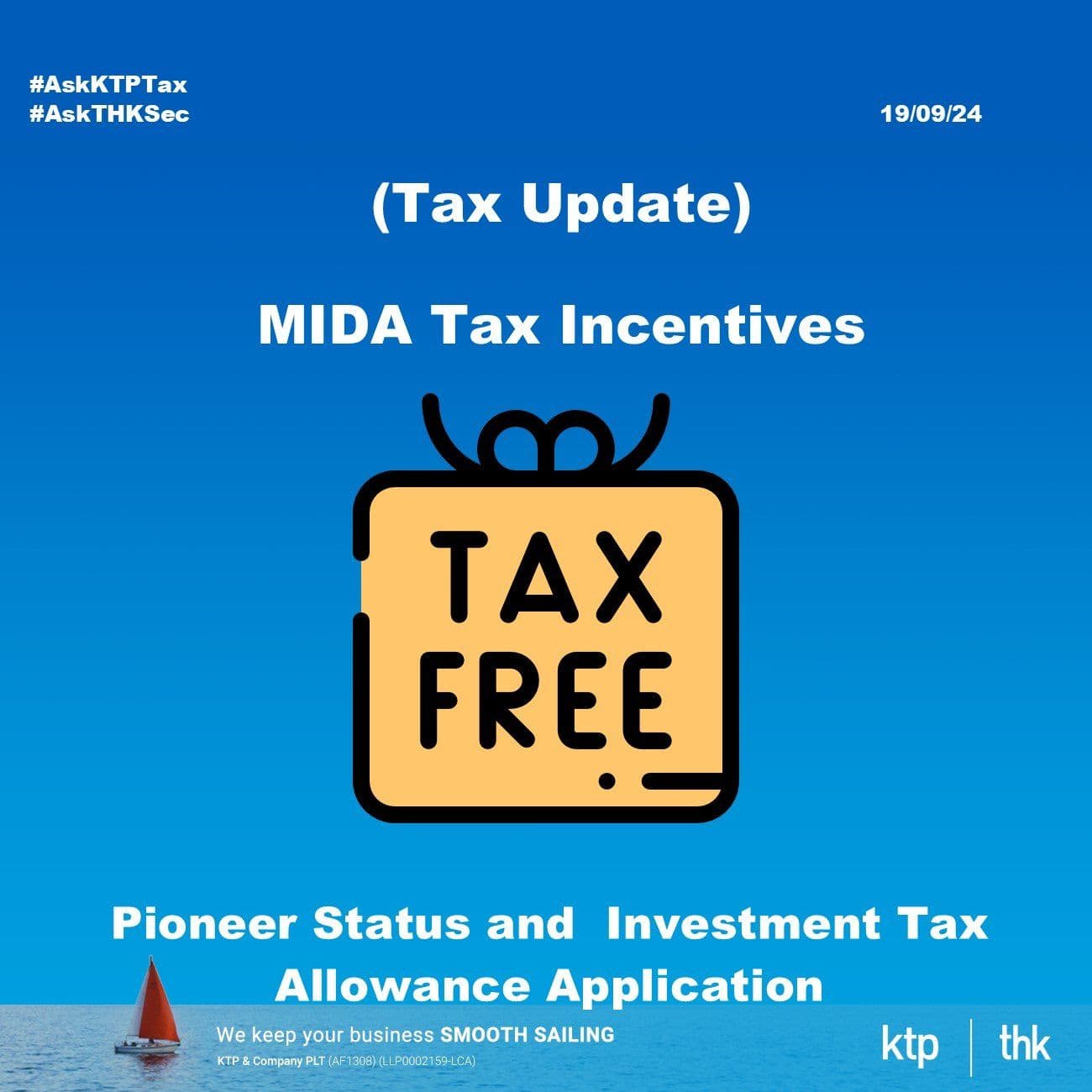 (Tax Update) How to Apply for Tax Incentives: Pioneer Status & Investment Tax Allowance