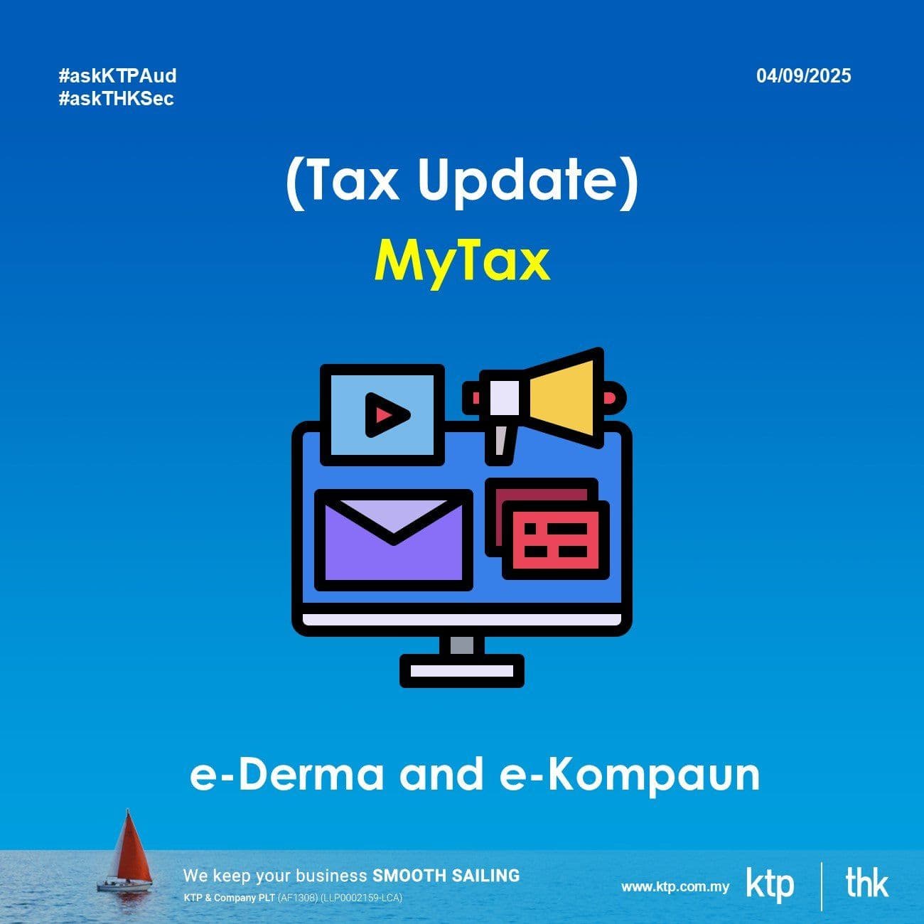 (TAX UPDATE) Two New MyTax Features Every SME Boss Should Know: e-Derma and e-Kompaun