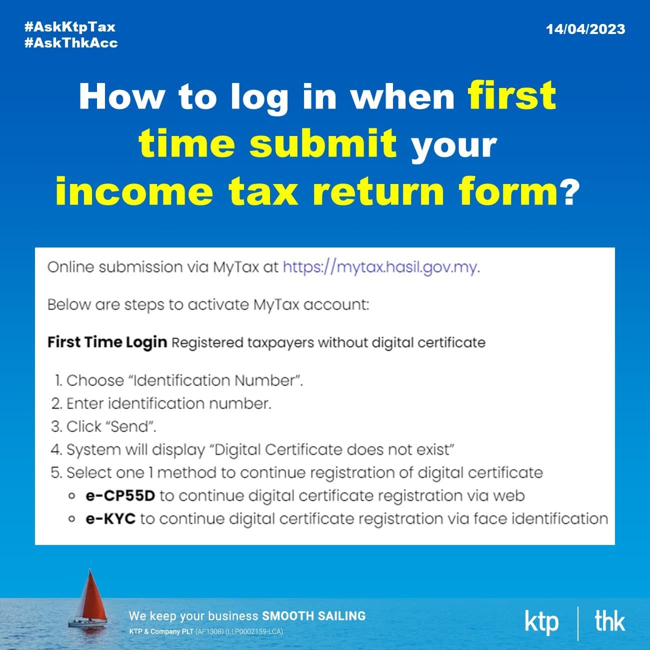 Illustration for Step By Step to Submit Personal Income Tax Online