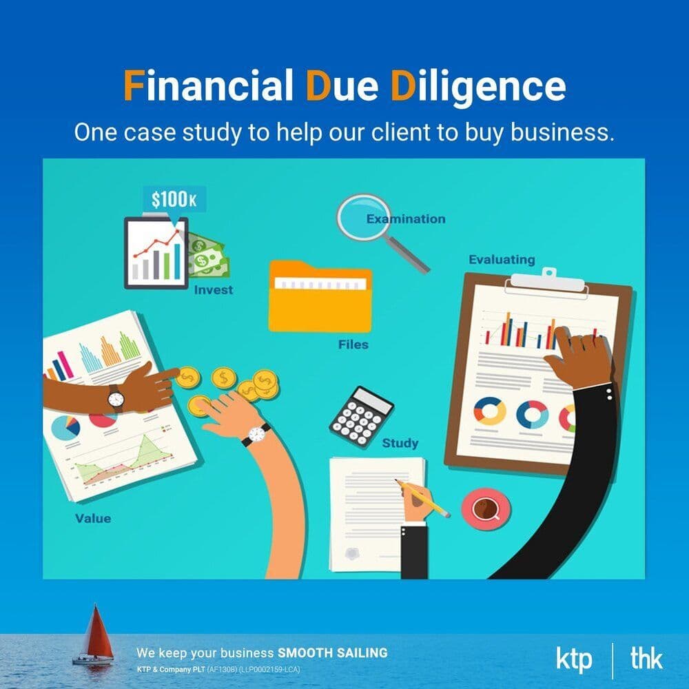 Illustration for How we help our client to buy business with financial due diligence service?