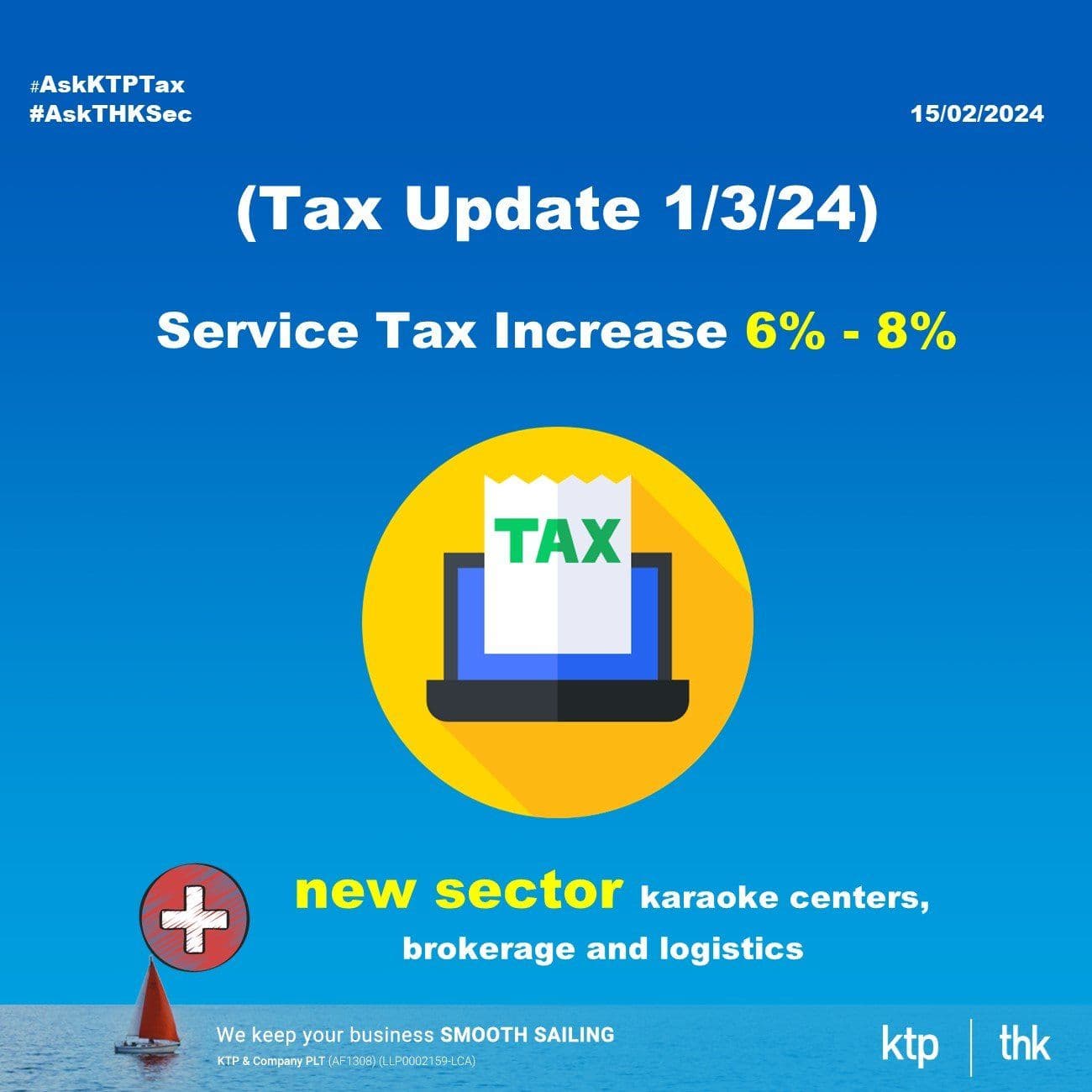 (Tax Update) What is the new SST rate in Malaysia 1 March 2024?
