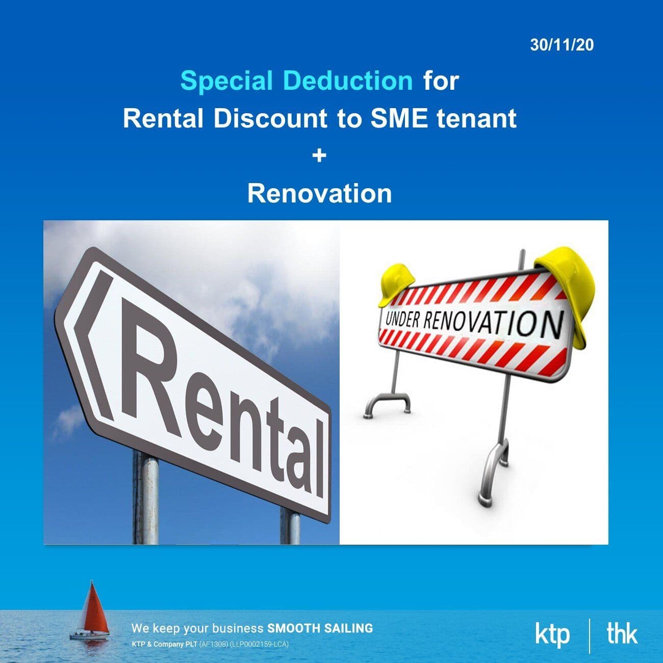 Can you claim special deduction on RENTAL & RENOVATION under PENJANA Stimulus Package now ?