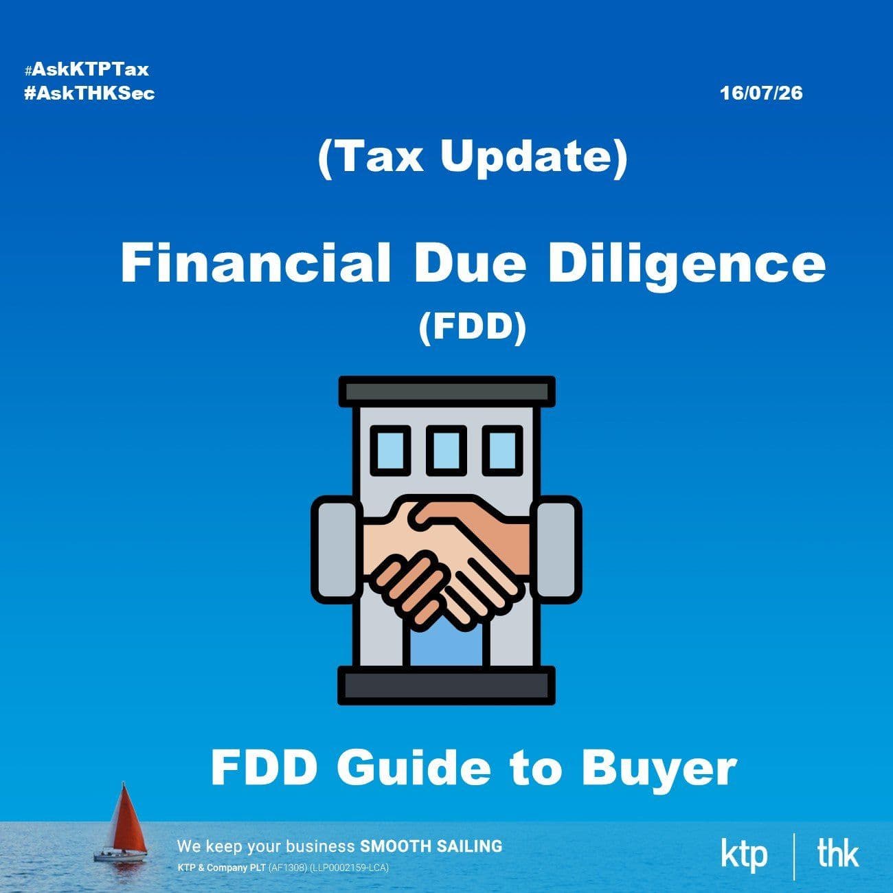 (TAX UPDATE) Financial Due Diligence for SMEs