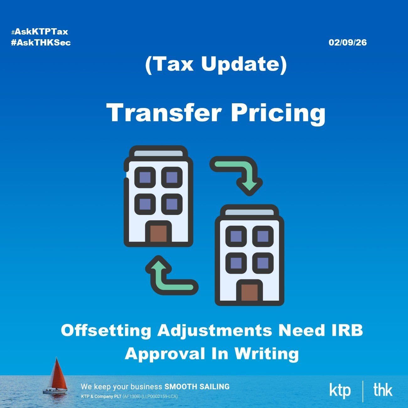 (TAX UPDATE) Transfer Pricing Rules Amended : P.U. (A) 300/2026 Redraws On Offsetting Adjustment Is Not Automatic