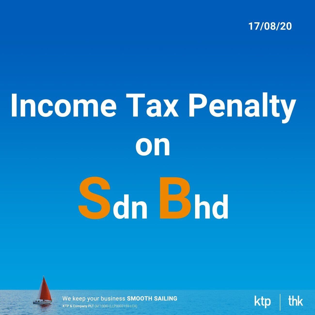 Illustration for Show me the key IRB tax penalty for Sdn Bhd