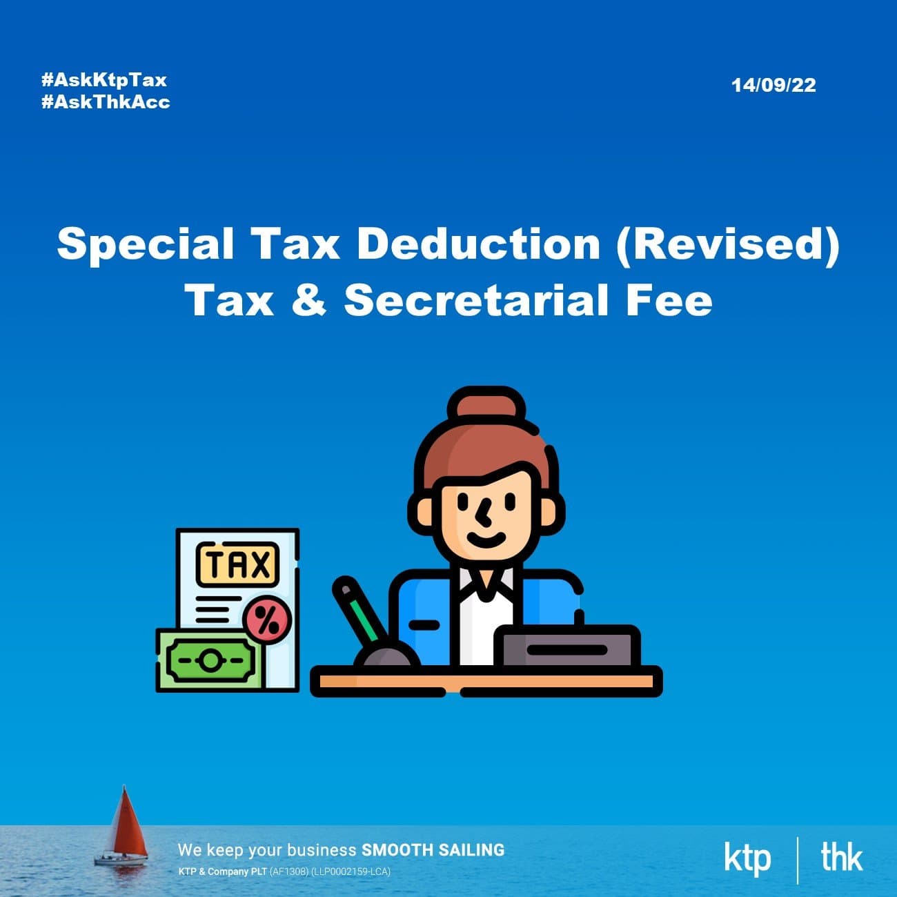 Illustration for Tax Deduction on Tax and Secretarial Fee 2022 (Revised)