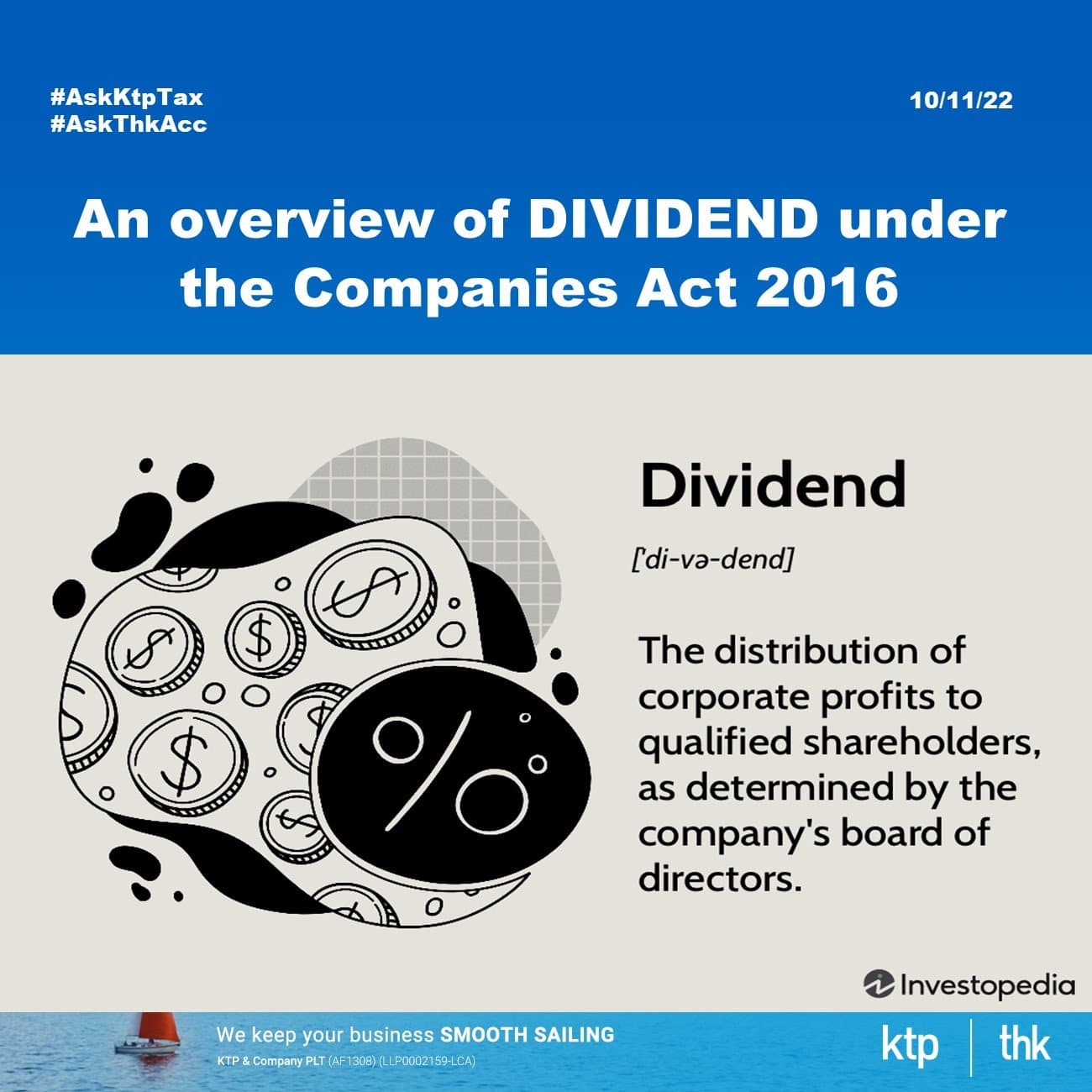 An Overview of Dividends under the Companies Act 2016