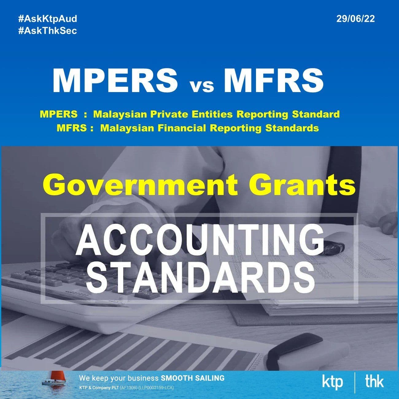 MPERS vs MFRS : Government Grants