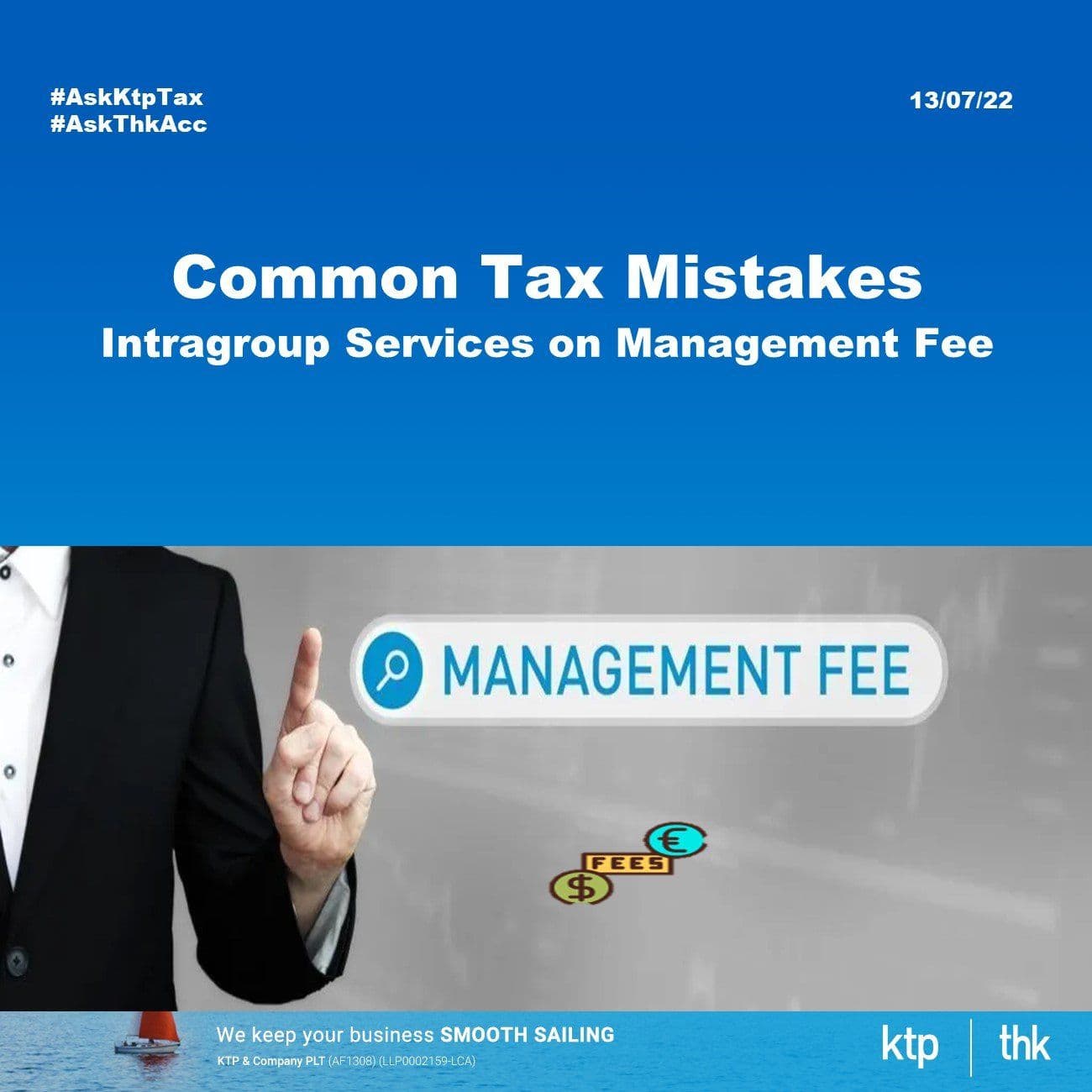 Illustration for Common Tax Mistakes-Intragroup Services on Management Fee