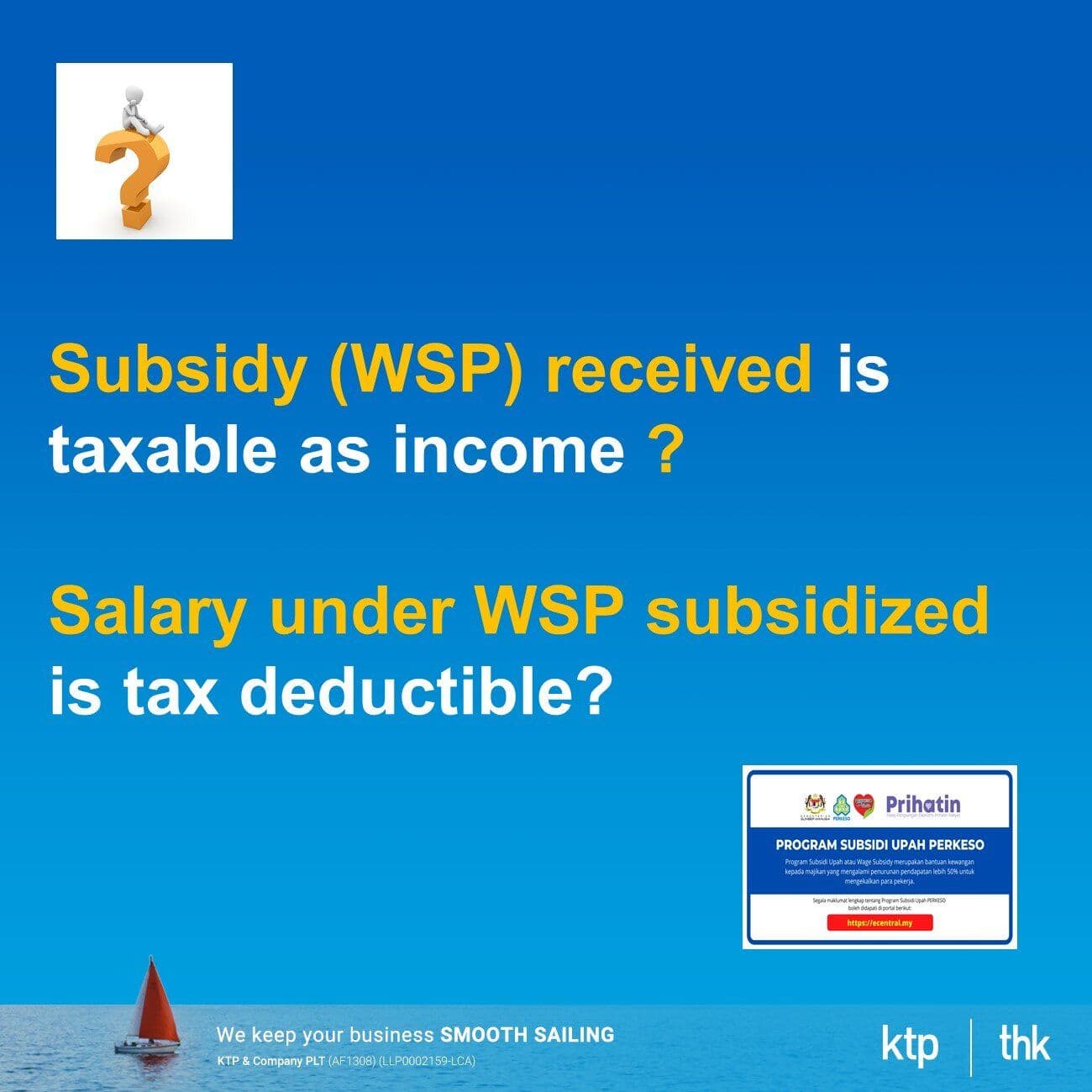 Confused over tax treatment on WSP?