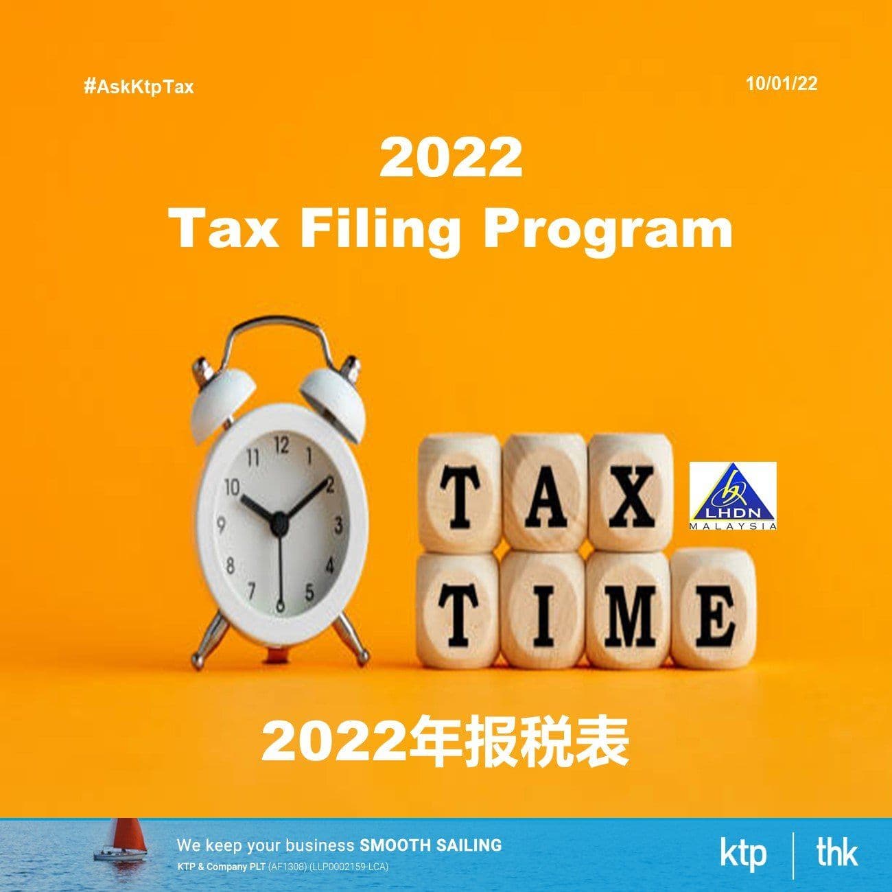 Illustration for Tax Filing Deadline 2022 Malaysia