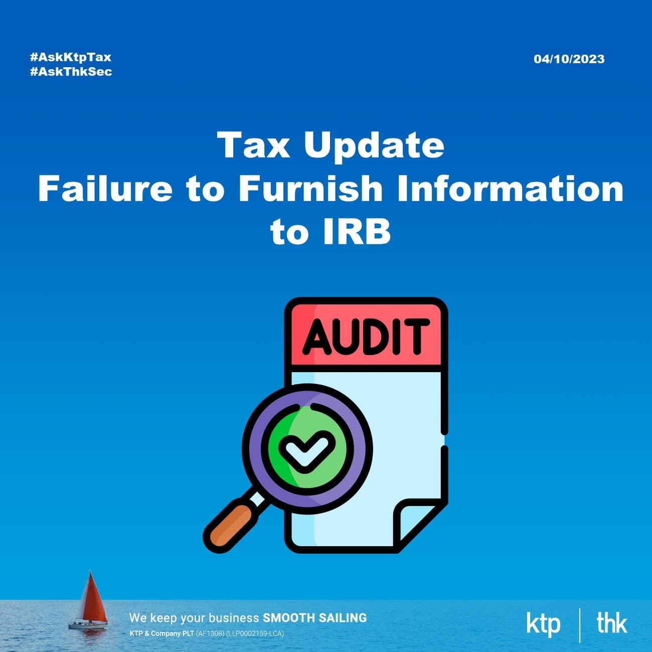 (Tax Update) : Failure to Furnish Information within a Stipulated Period