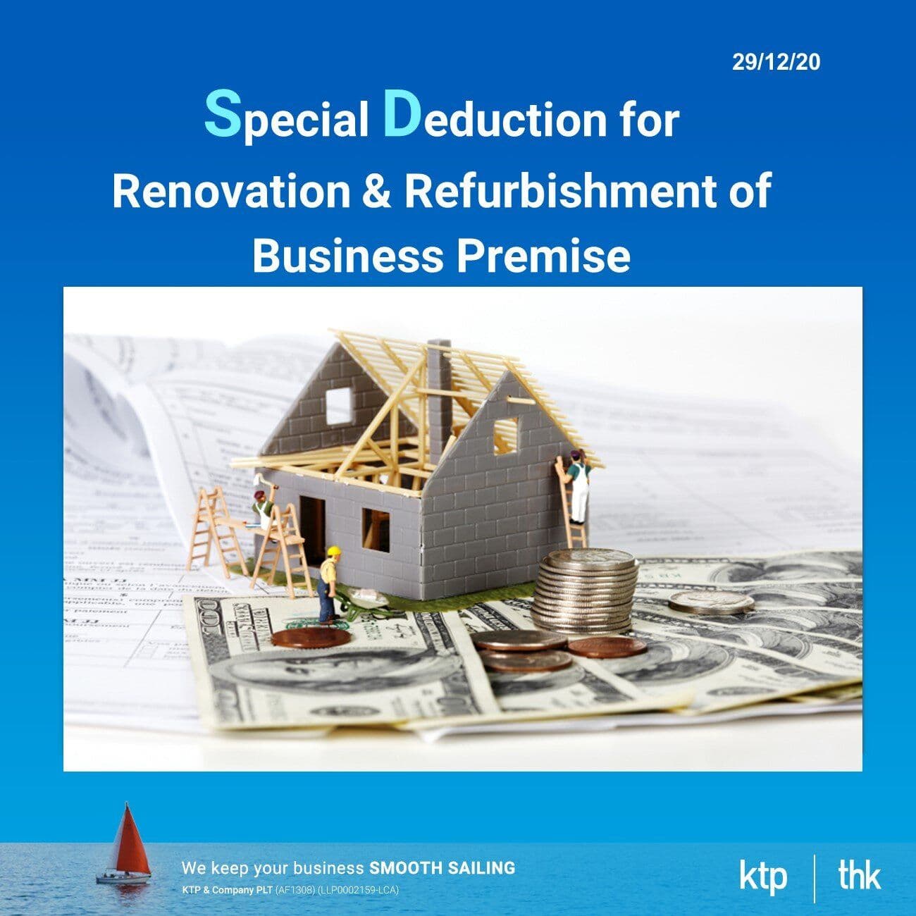 Special Deduction for Renovation & Refurbishment of Business Premise