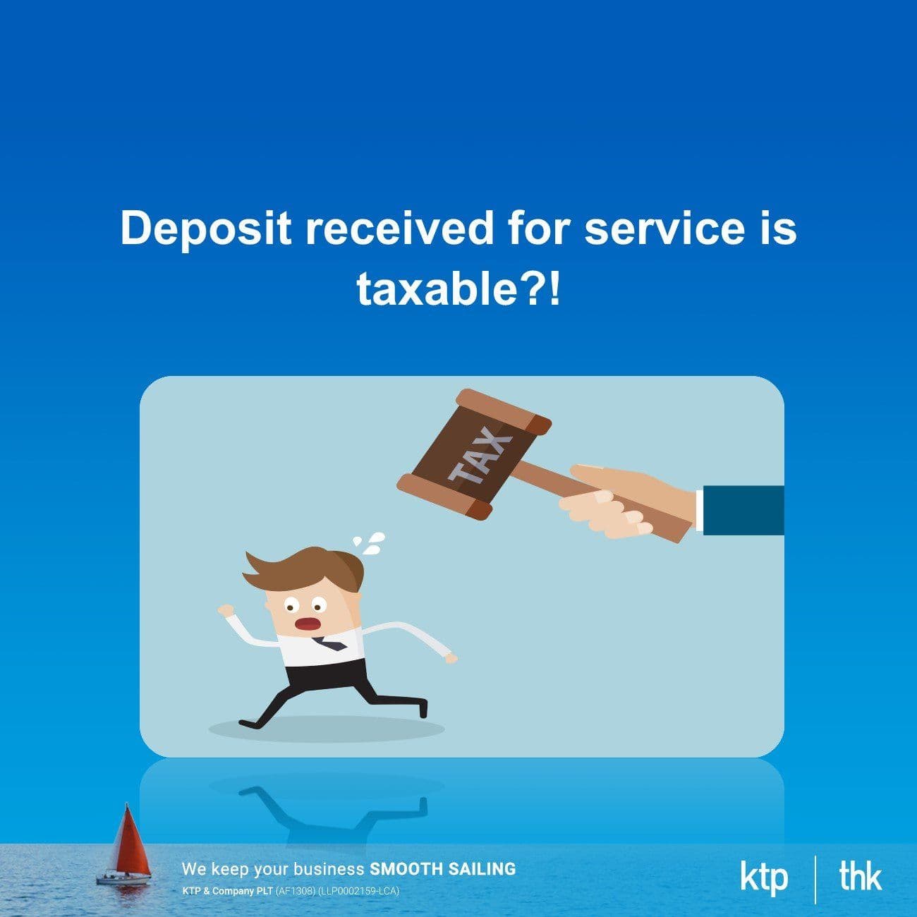 Illustration for Is deposit received in advance taxable?