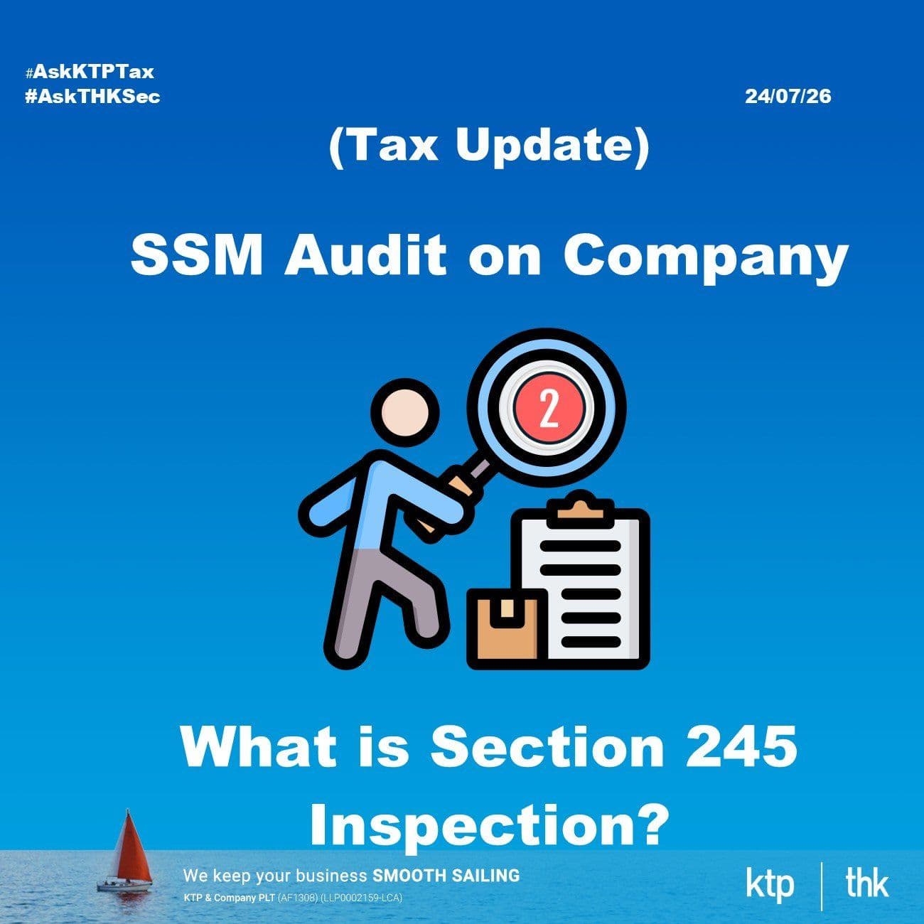 (SSM UPDATE) SSM 出手查 Section 245 : accounting records 不是可有可无的