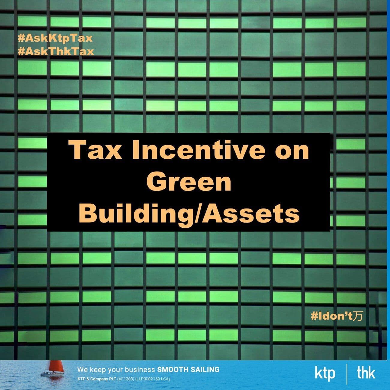 Illustration for Tax incentive on Green Investment Tax Allowance (GITA) Assets