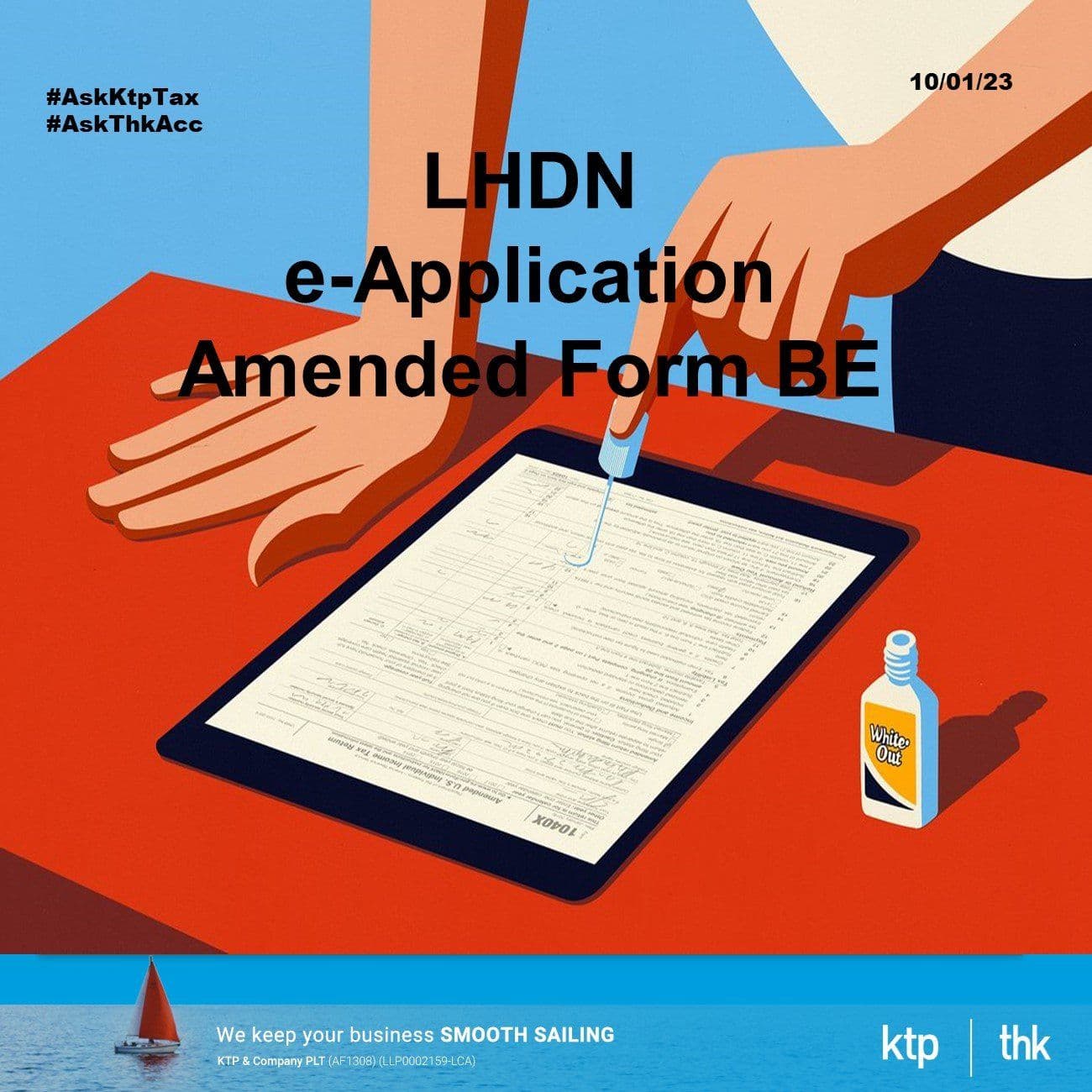 Amend Borang BE - T&C