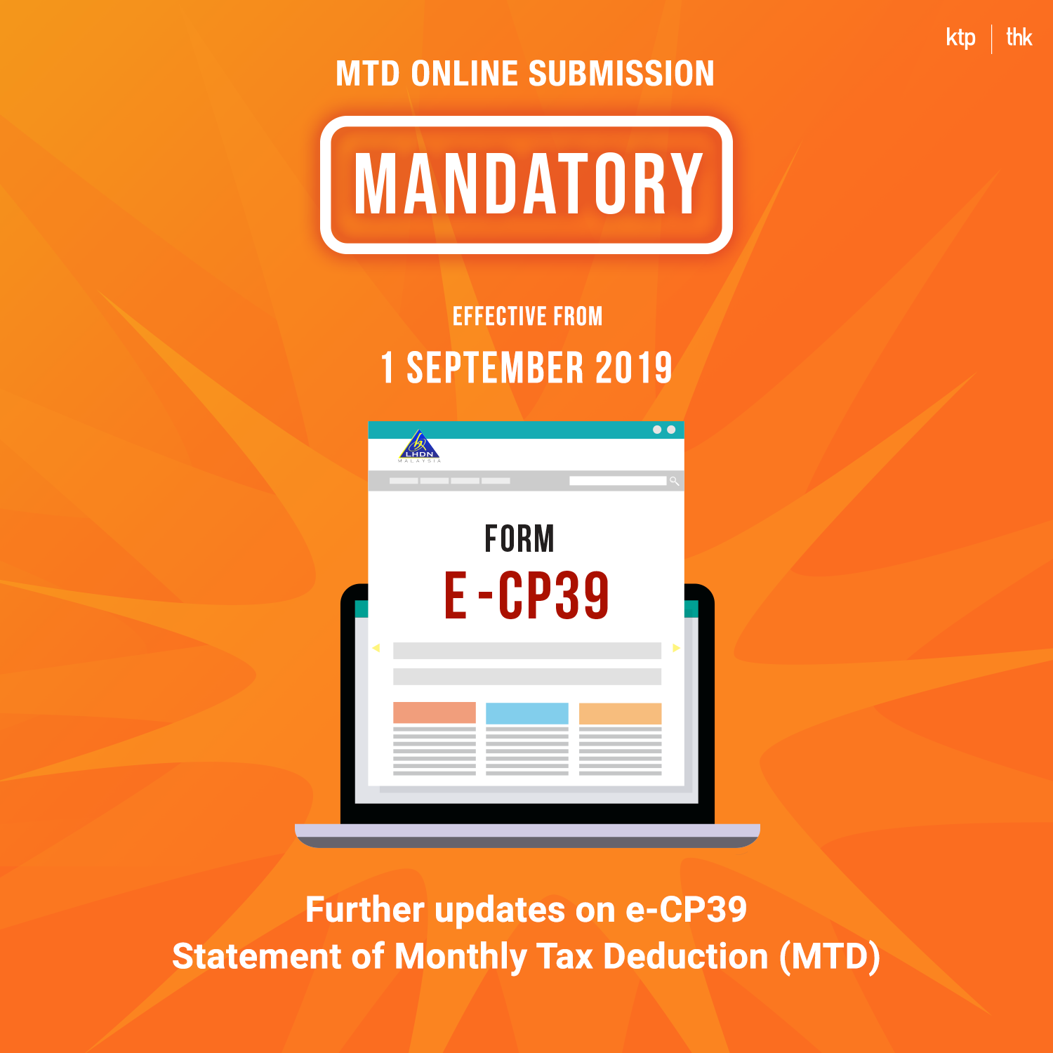 Illustration for Further updates on E-CP39 (Statement of MTD) from IRB
