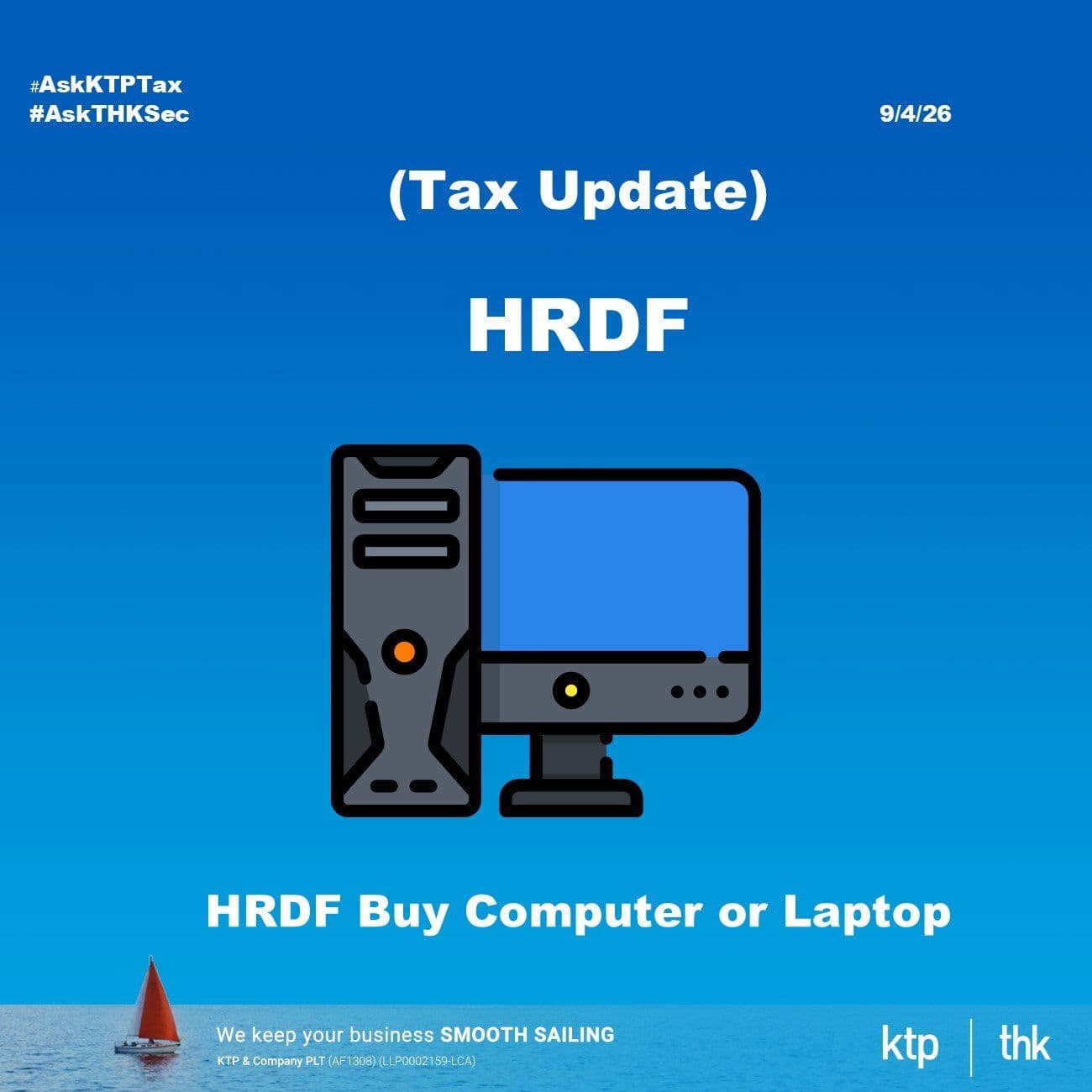 (税务)用 HRDF 买电脑和笔记本电脑