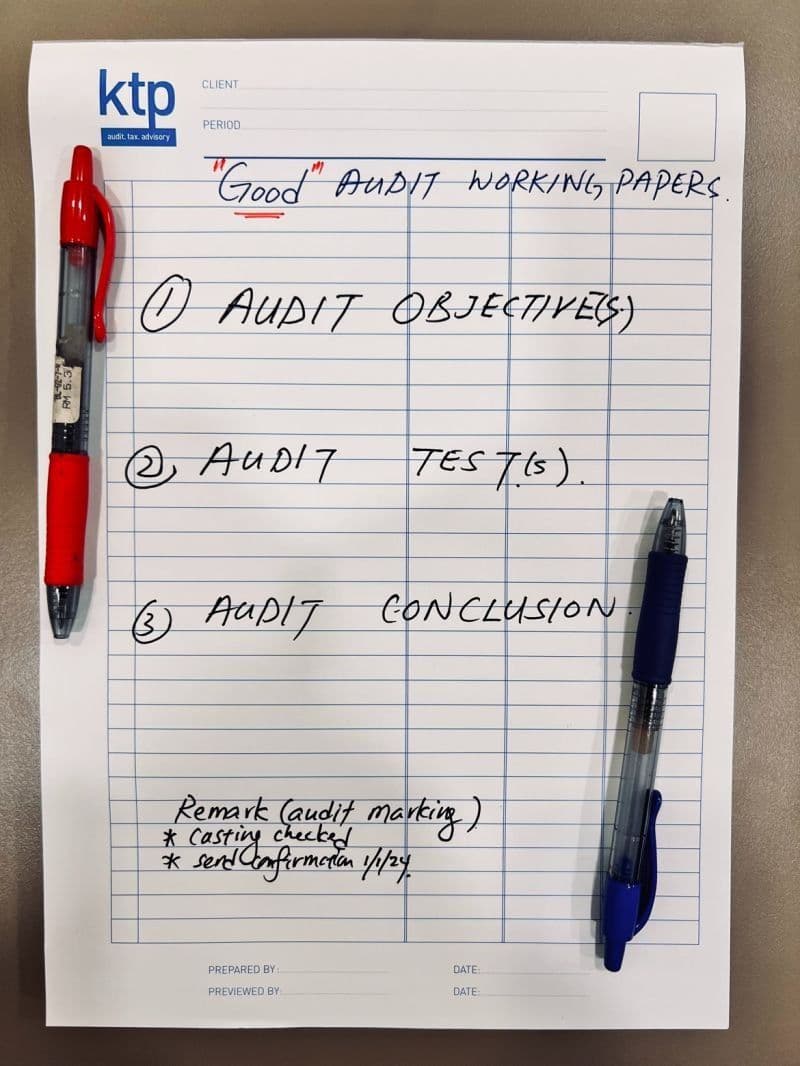 (Aud Update) Essentials of a Good Audit Working Paper