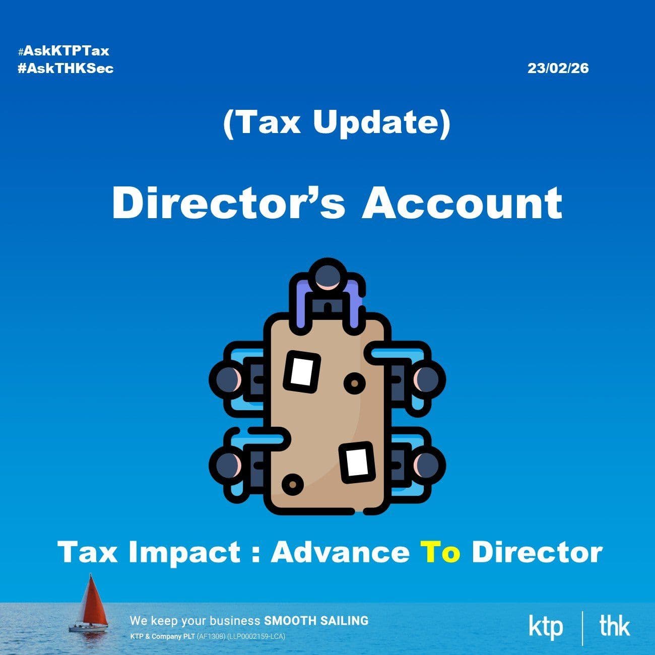 (TAX UPDATE) Company Advance To Director Advances … The Tax Risk Most SMEs Don’t See Coming