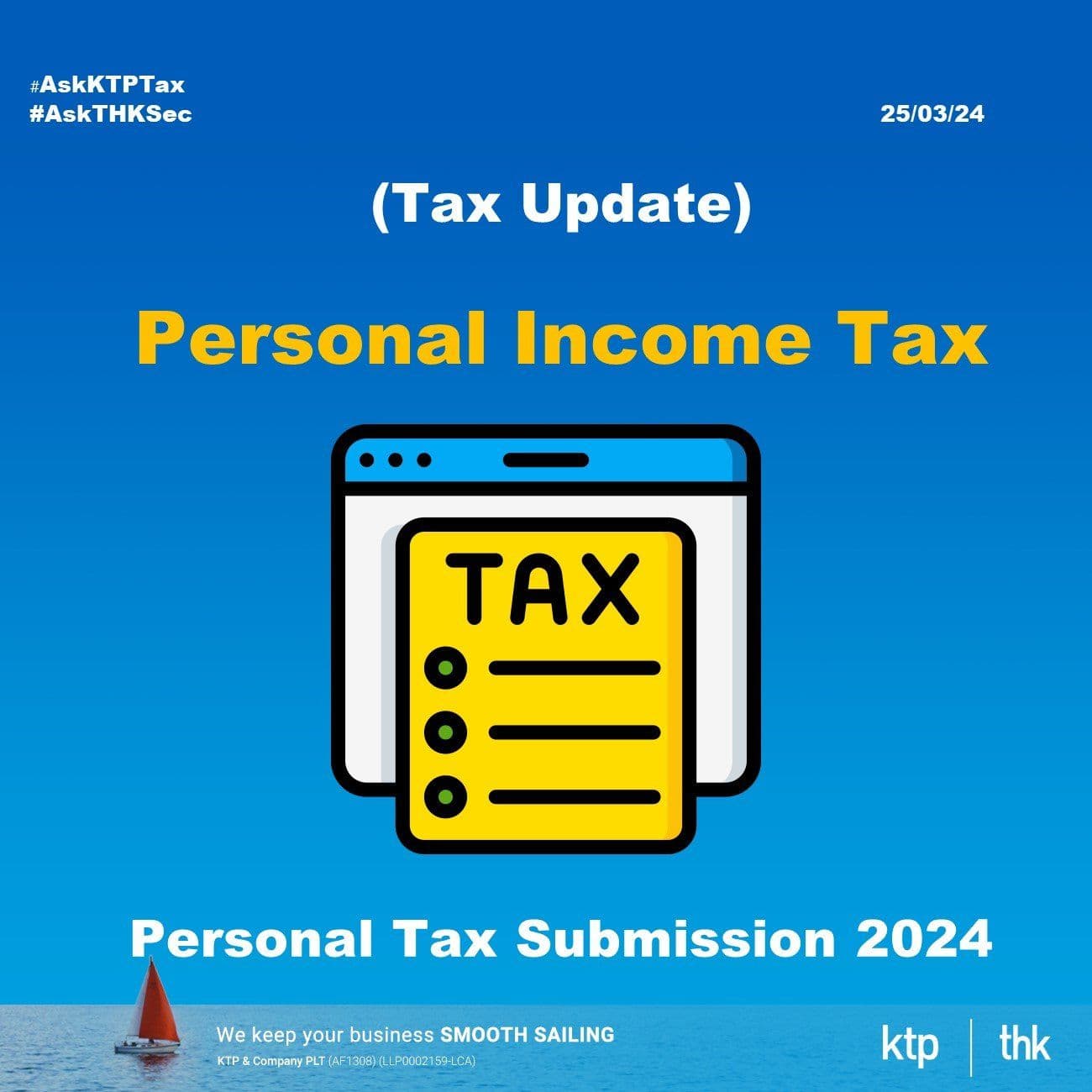 Illustration for Personal Tax 2024 Malaysia