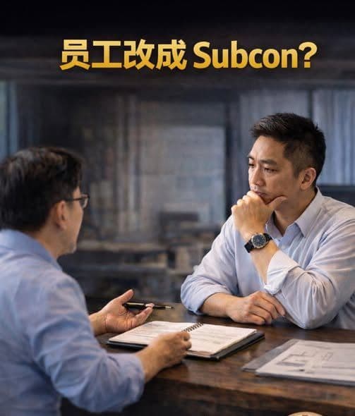 (税务)把员工改成 Subcontractor?