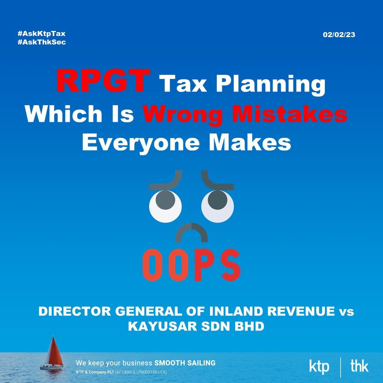RPGT Tax Planning Which Is Wrong Mistakes Everyone Makes