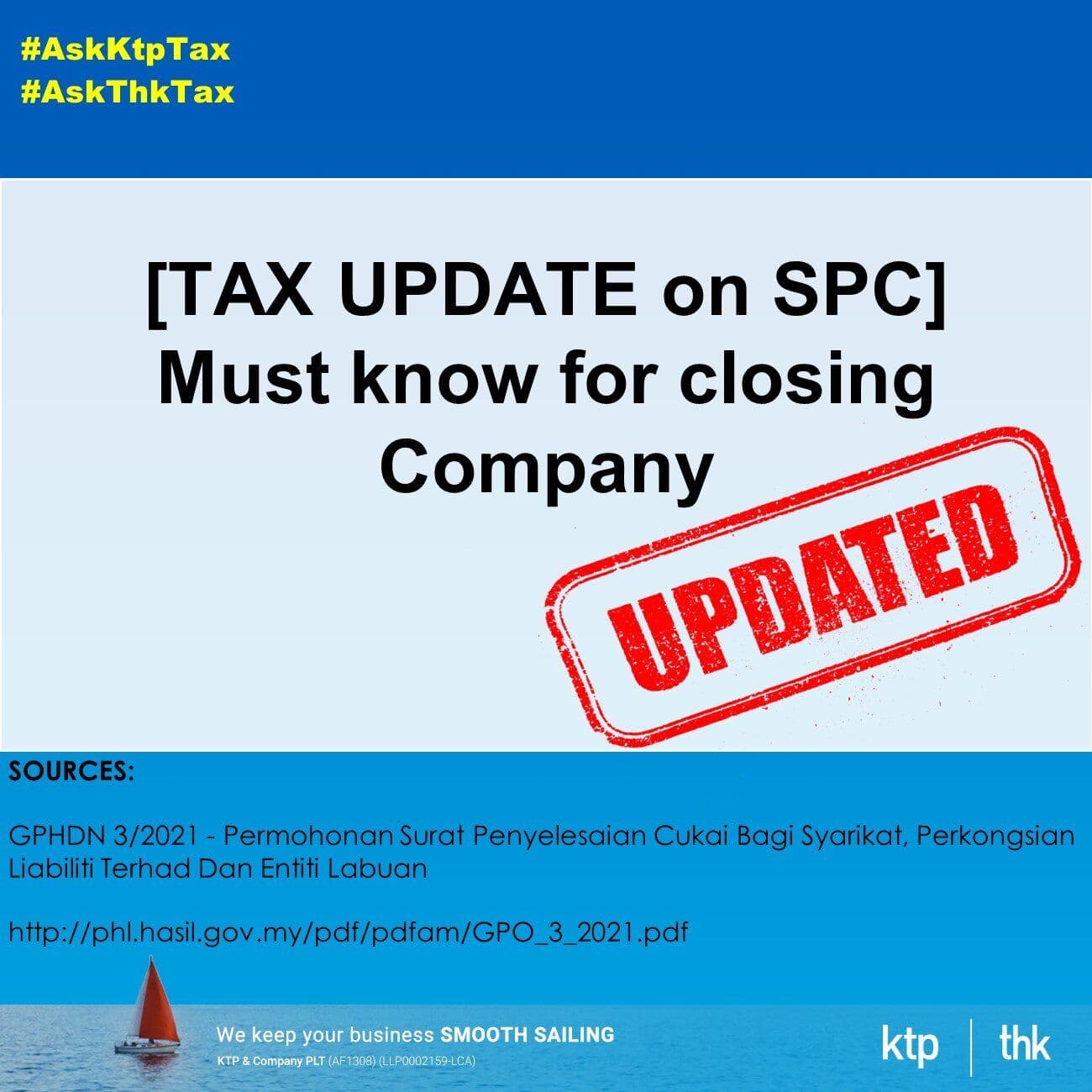 Taxpayers must do this before closing your company!