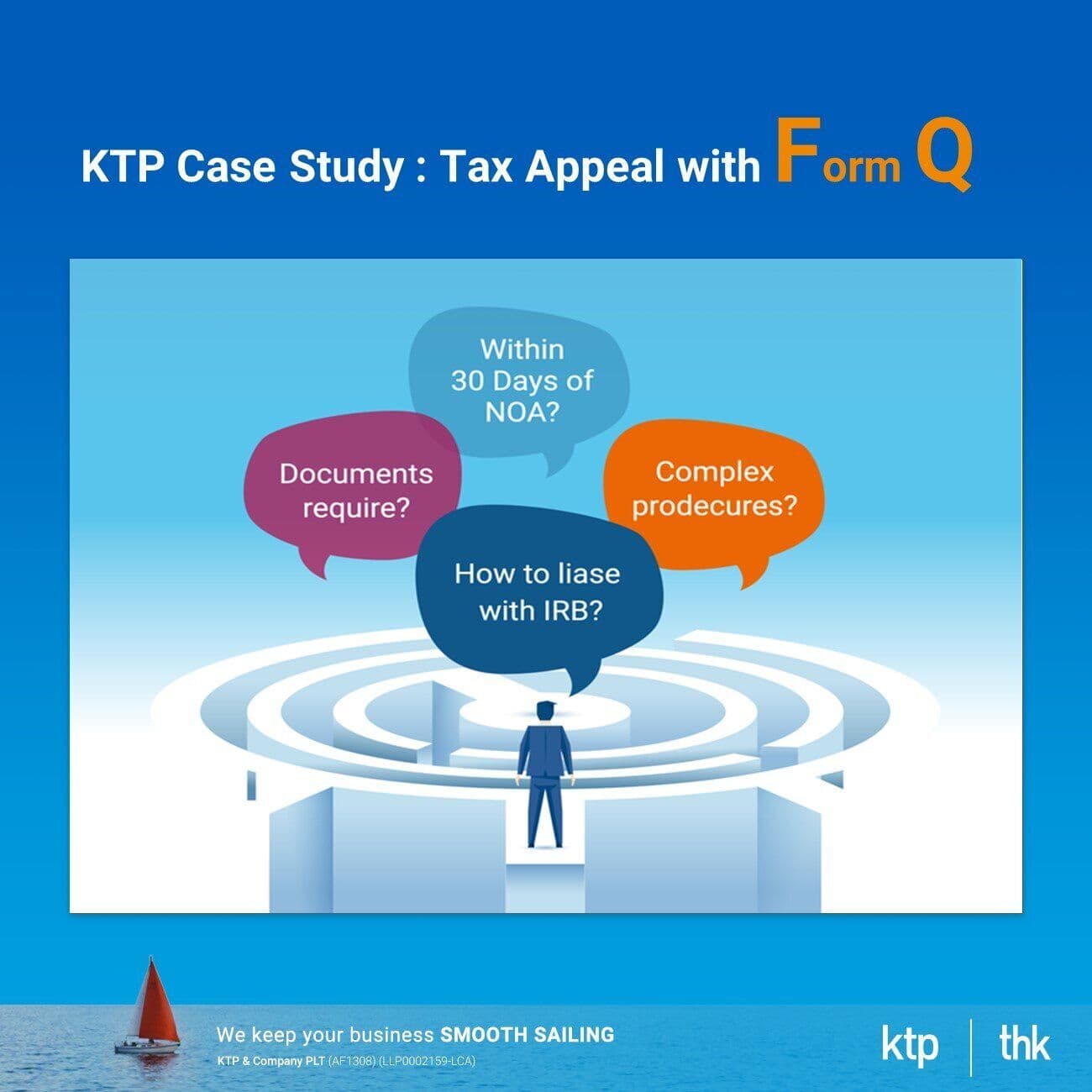 Illustration for Discover how KTP tax appeal with Form Q in IRB