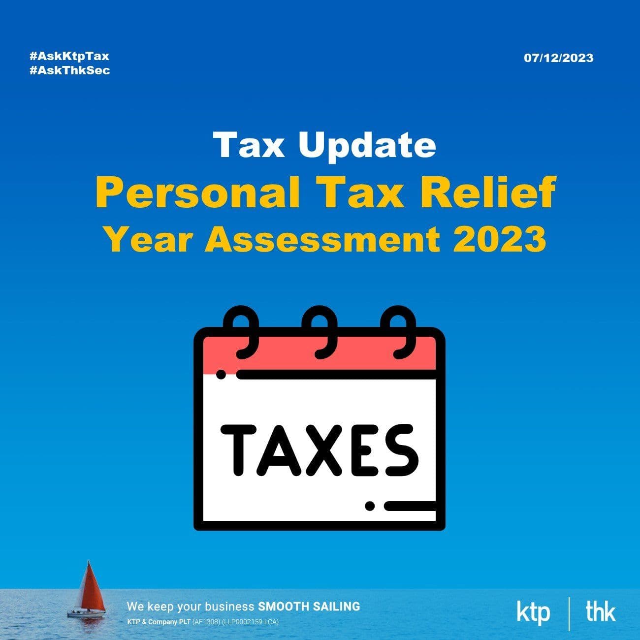 Illustration for {Tax Update} A Complete Guide to Personal Tax Relief 2023 in Malaysia