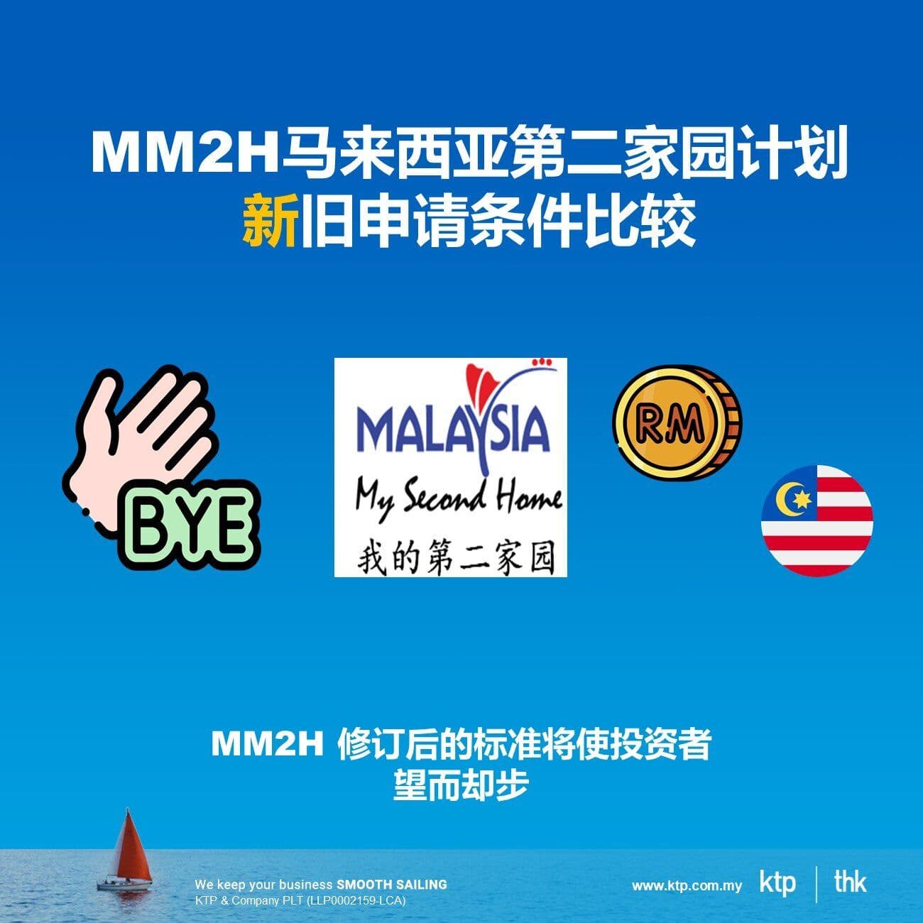 MM2H马来西亚第二家园计划新旧申请条件比较